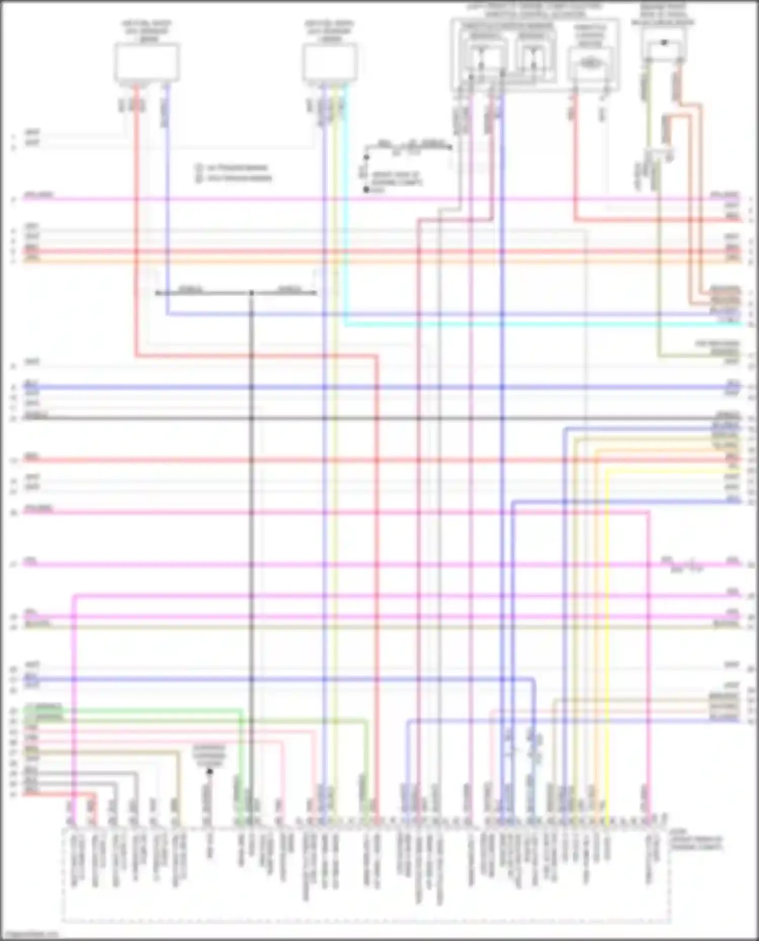 Wiring diagram temp sens 2 for Nissan Titan II (2015-2019) (1 of 1)