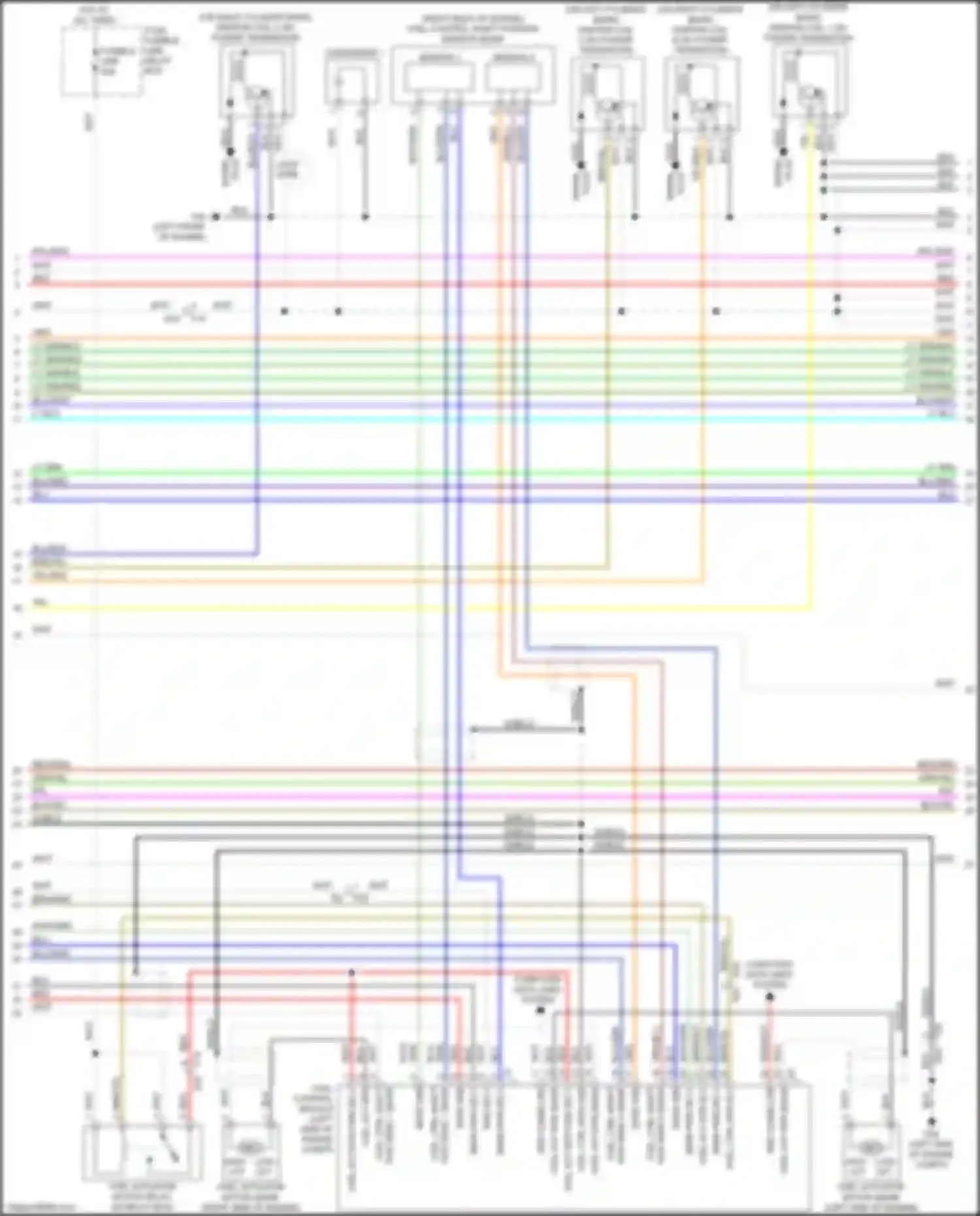 Wiring diagram vvel ctrl mod gnd for Nissan Titan II (2015-2019) (1 of 1)