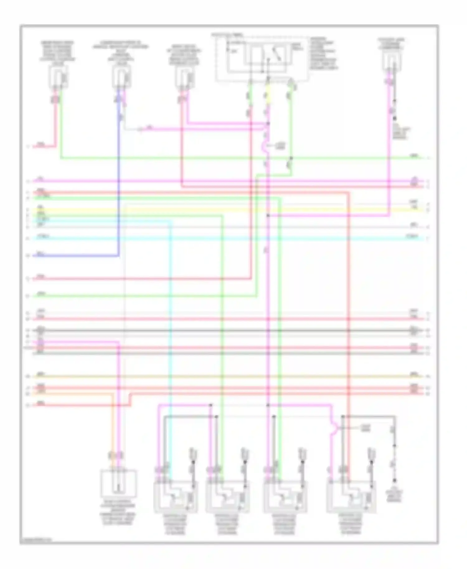 Versa Nissan I (2006-2012): Wiring diagram engine performance 1.6l (2 of 5)