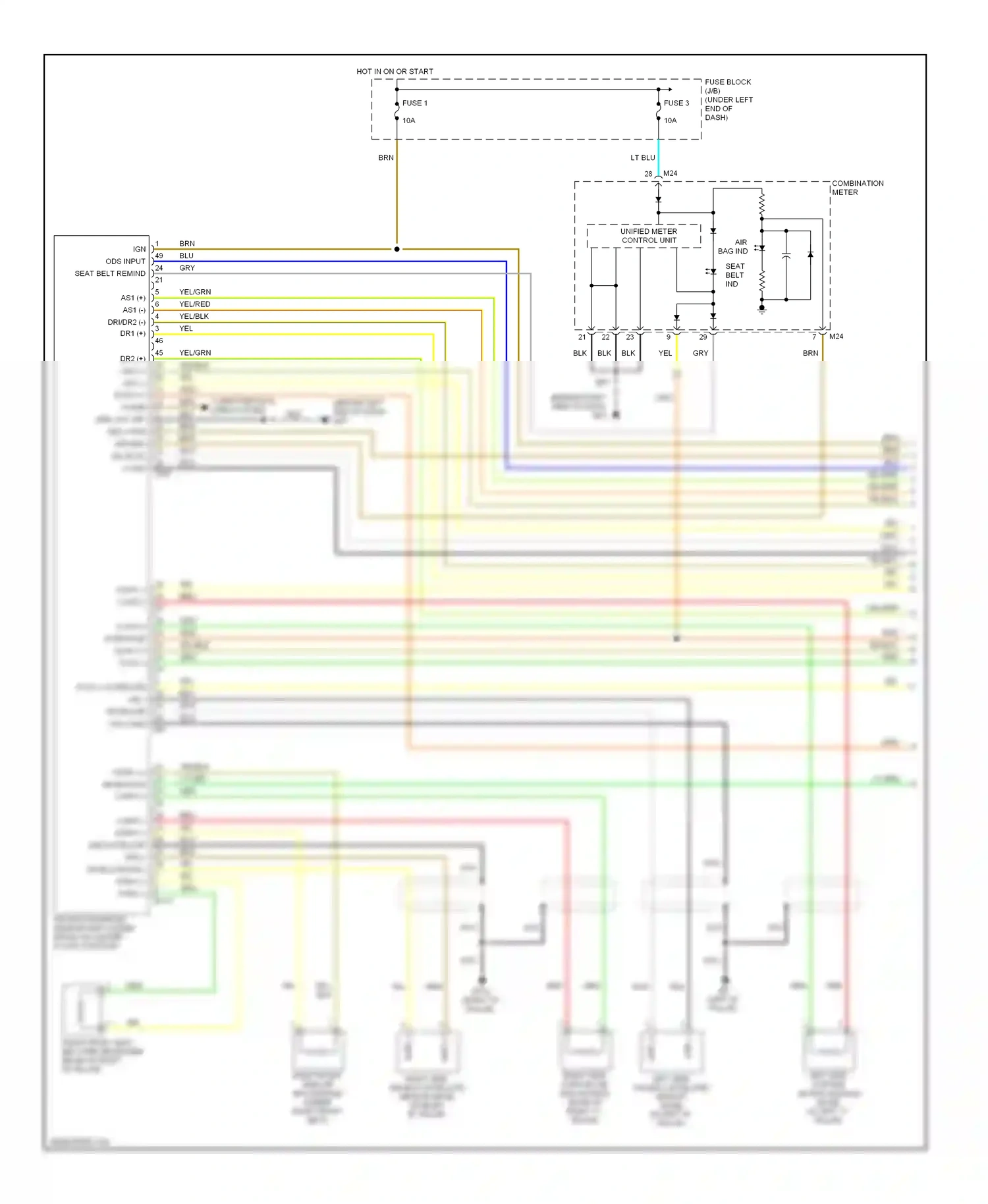Wiring diagram brn for Nissan Versa I (2006-2012) (50 of 58)