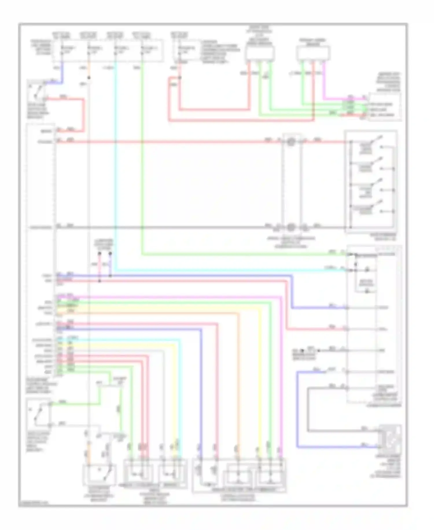 Wiring diagram cancel switch for Nissan Versa I (2006-2012) (1 of 1)
