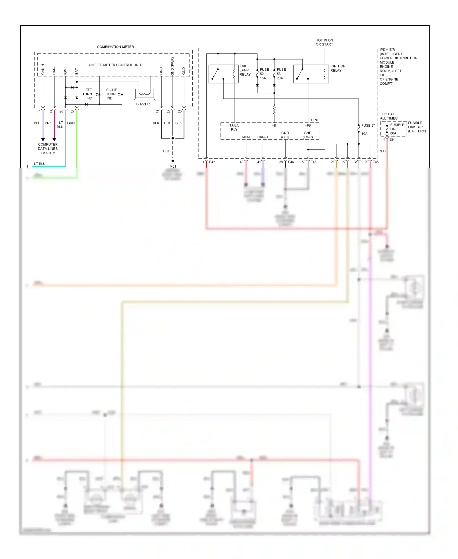 Wiring diagram gry for Nissan Versa I (2006-2012) (14 of 47)