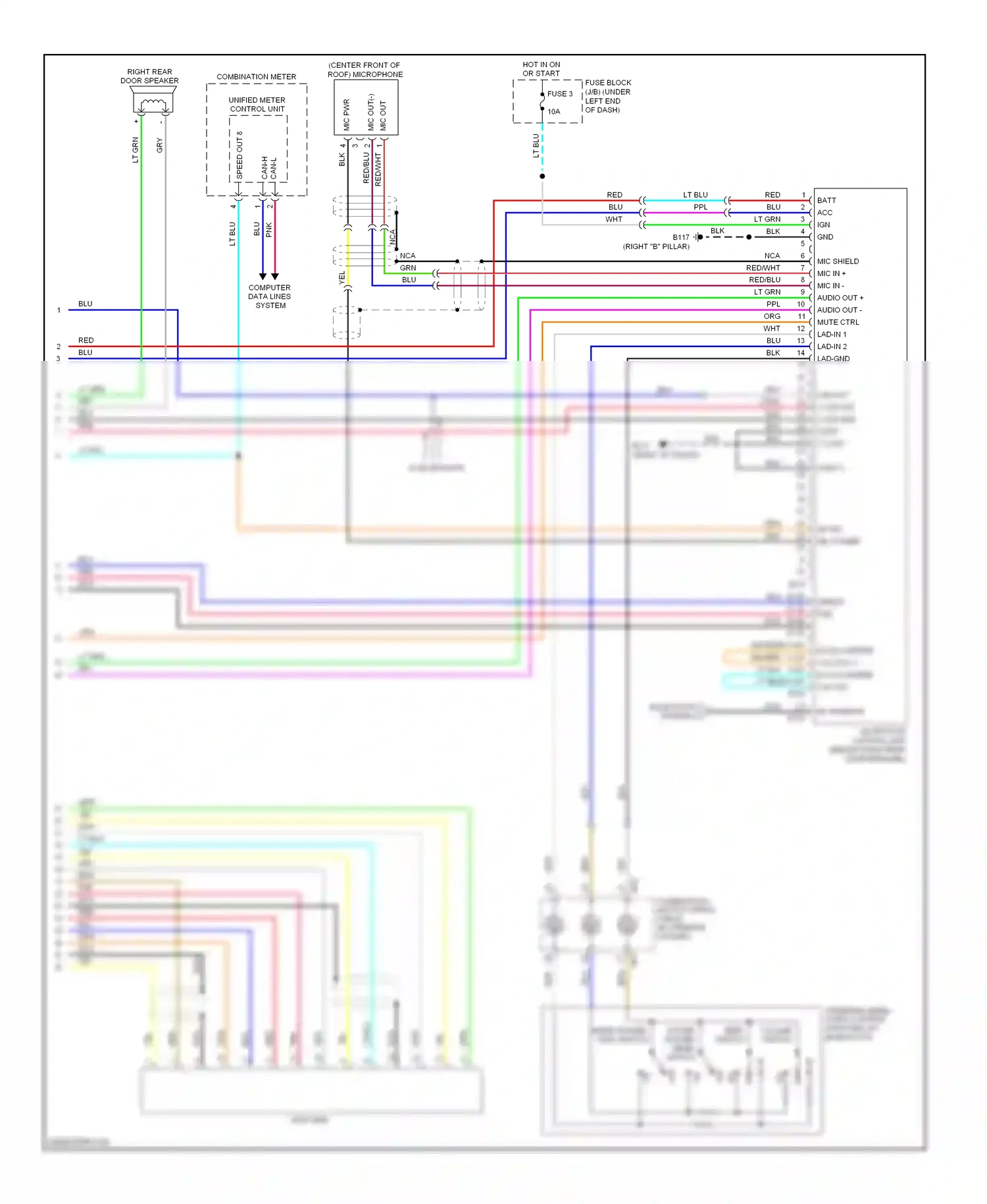 Wiring diagram gry for Nissan Versa I (2006-2012) (40 of 47)