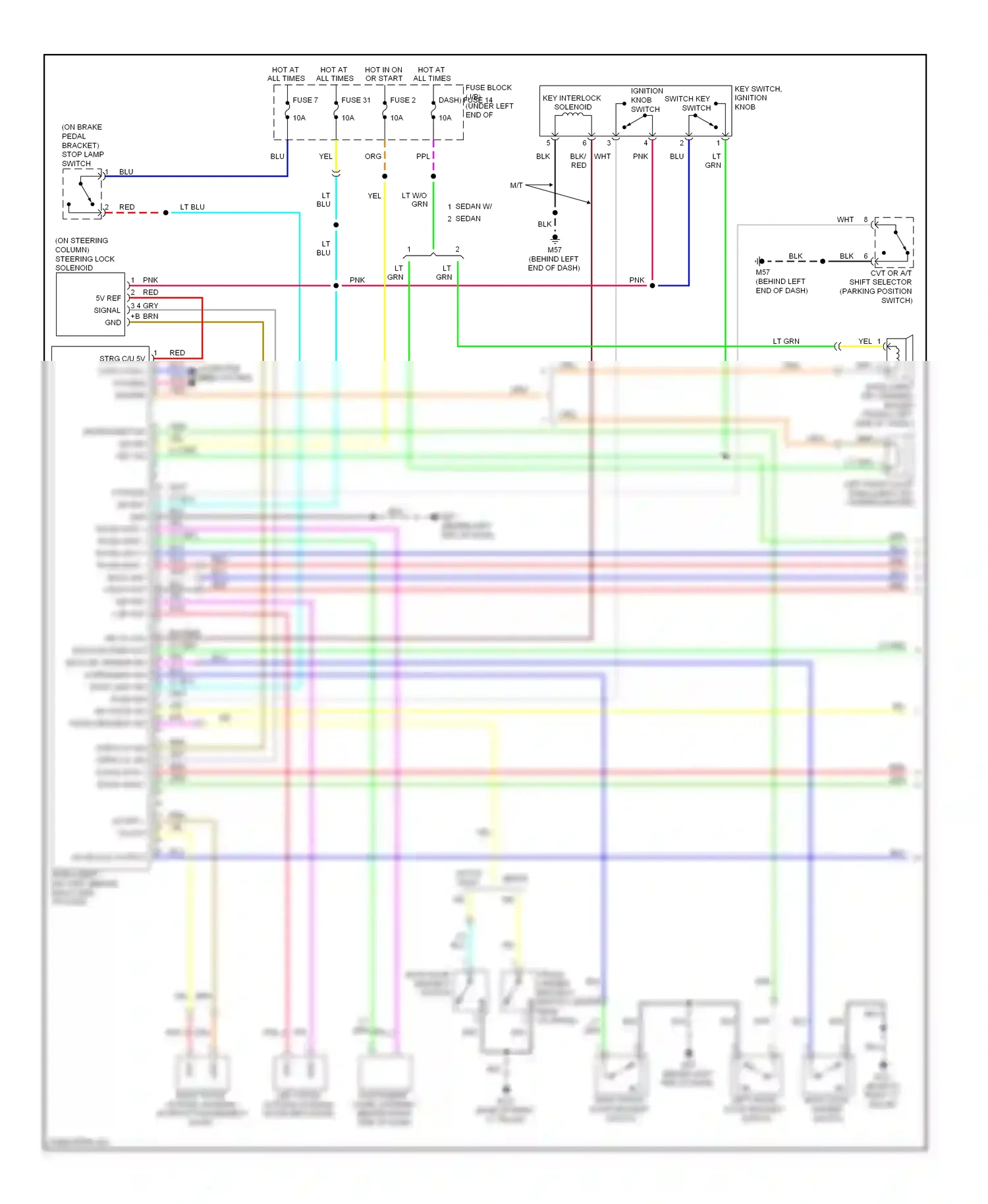 Wiring diagram lt grn for Nissan Versa I (2006-2012) (27 of 50)