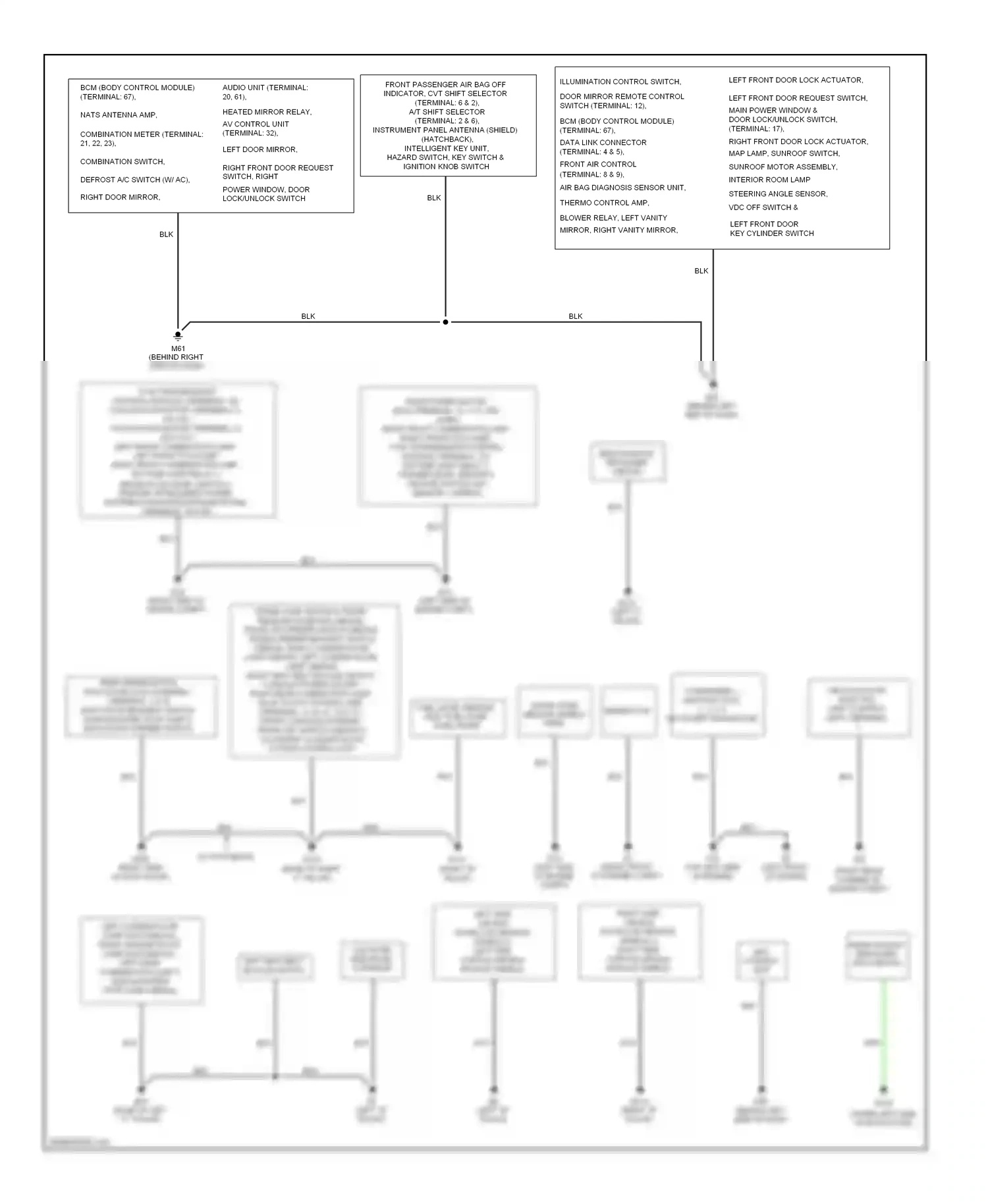 Wiring diagram nca for Nissan Versa I (2006-2012) (2 of 23)