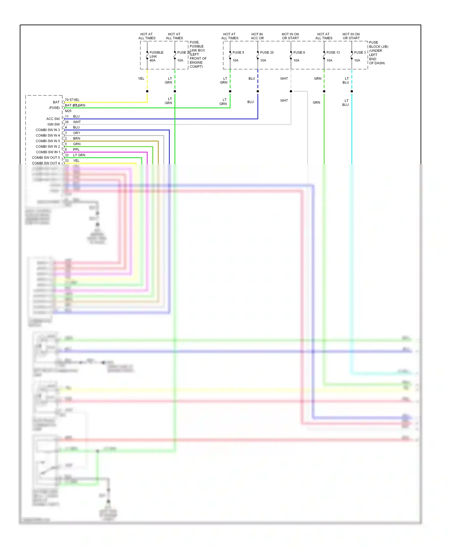 Wiring diagram red for Nissan Versa I (2006-2012) (26 of 65)