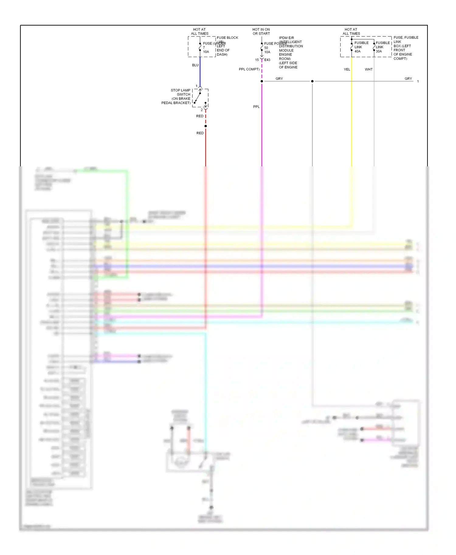 Wiring diagram rl out sol for Nissan Versa I (2006-2012) (2 of 2)