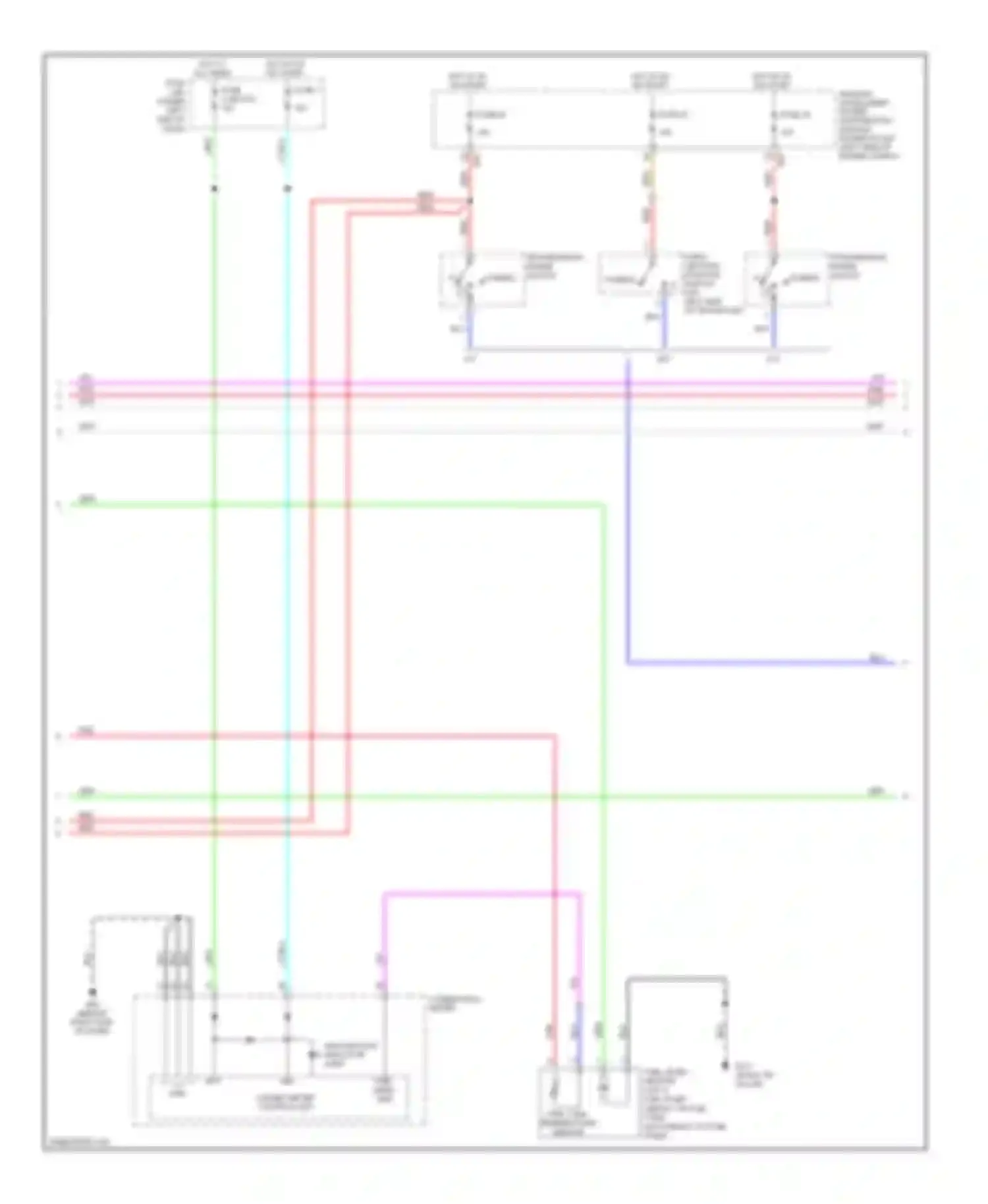 Wiring diagram unified meter control unit for Nissan Versa I (2006-2012) (9 of 19)