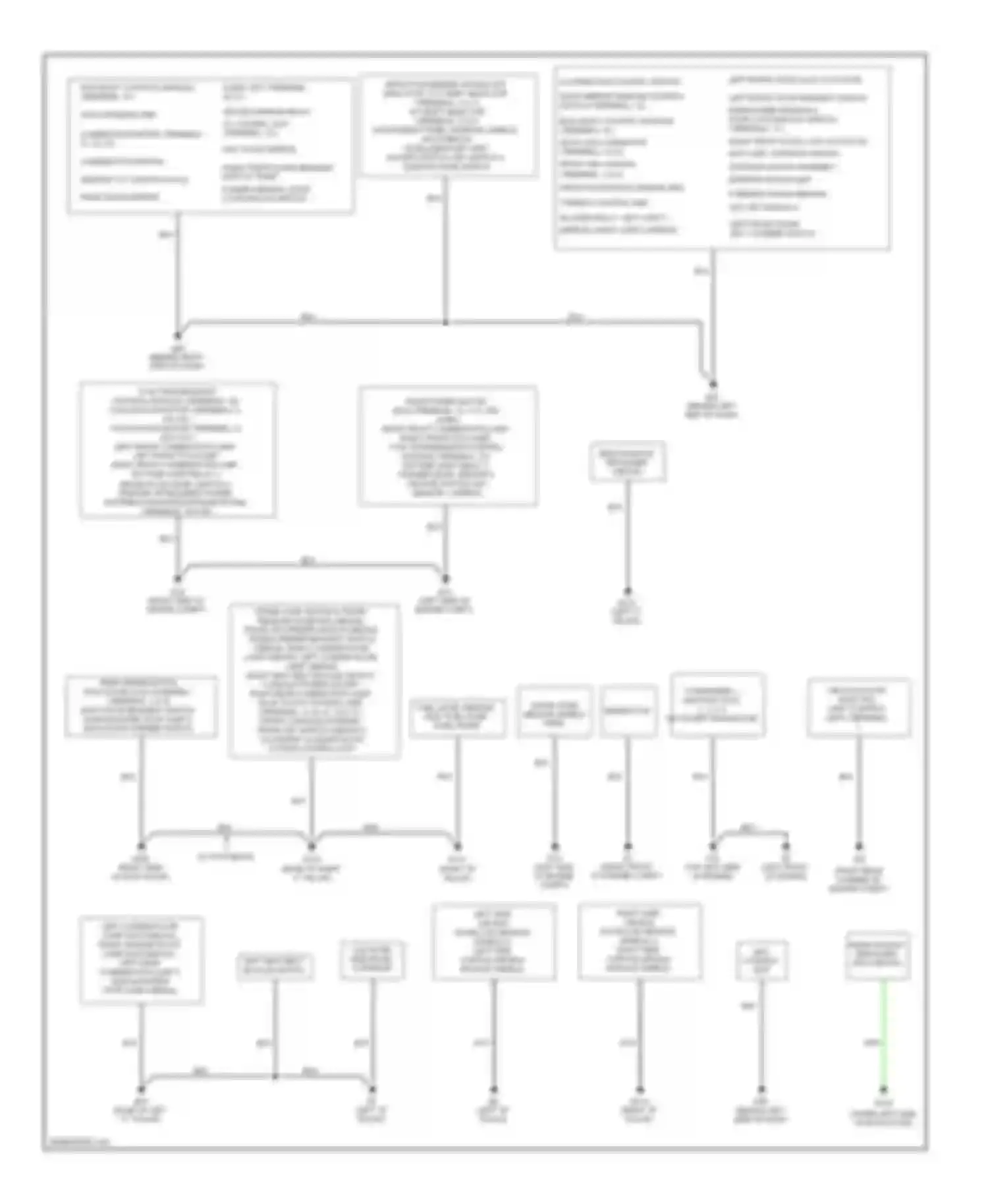 Wiring diagram yaw rate/ side decel g sensor for Nissan Versa I (2006-2012) (1 of 1)