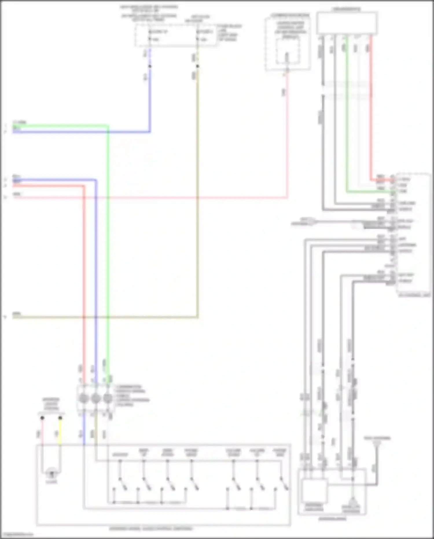 Versa Nissan II facelift (2014-2019): Navigation circuit (2 of 2)
