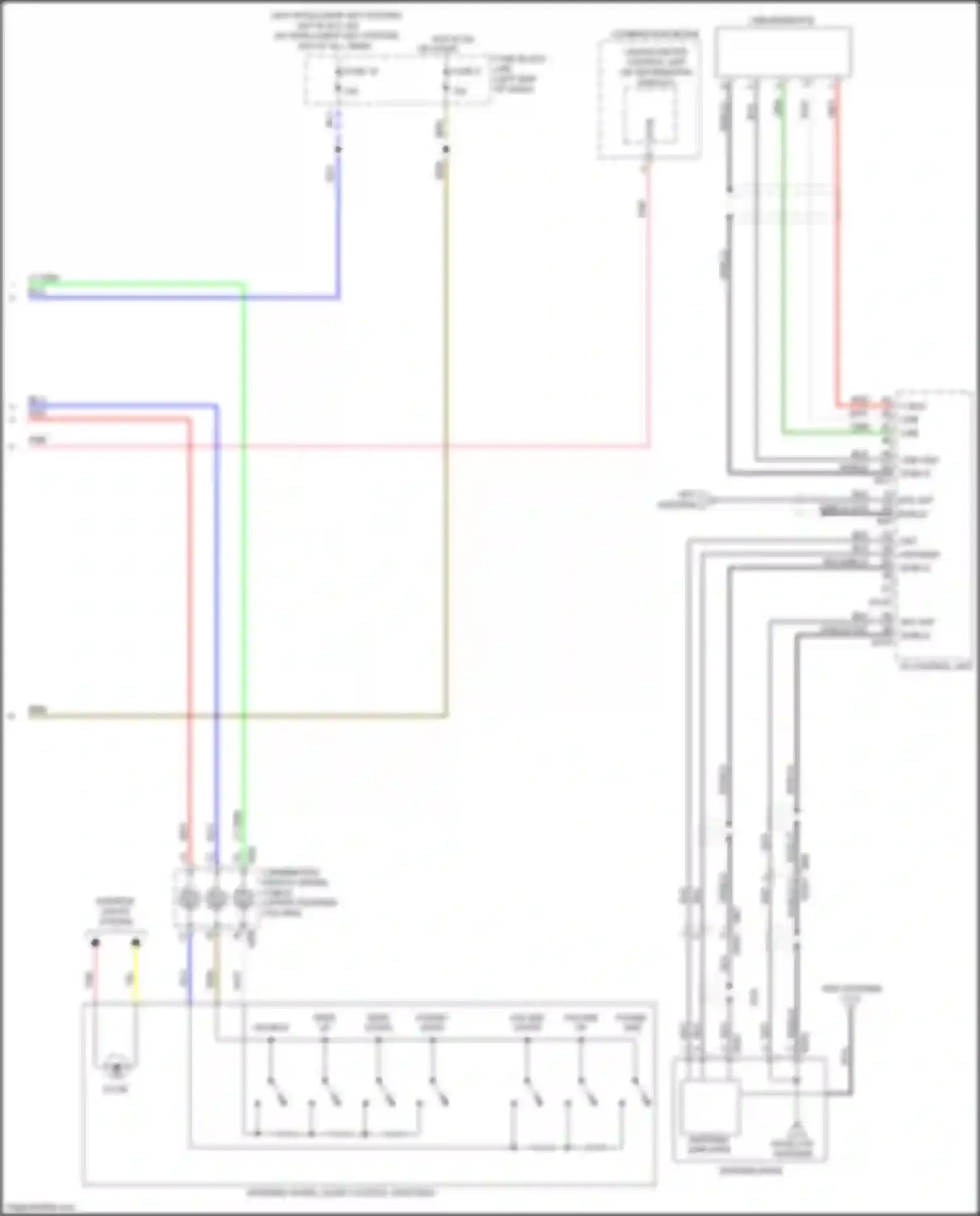 Versa Nissan II facelift (2014-2019): Premium radio circuit (2 of 2)