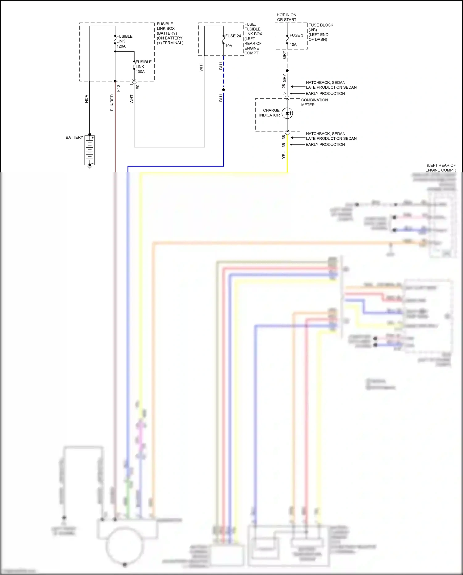 Wiring diagram blu for Nissan Versa II facelift (2014-2019) (33 of 64)