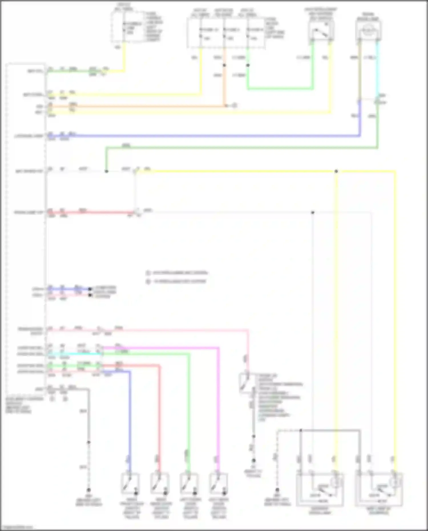 Wiring diagram computer data lines system for Nissan Versa II facelift (2014-2019) (32 of 43)