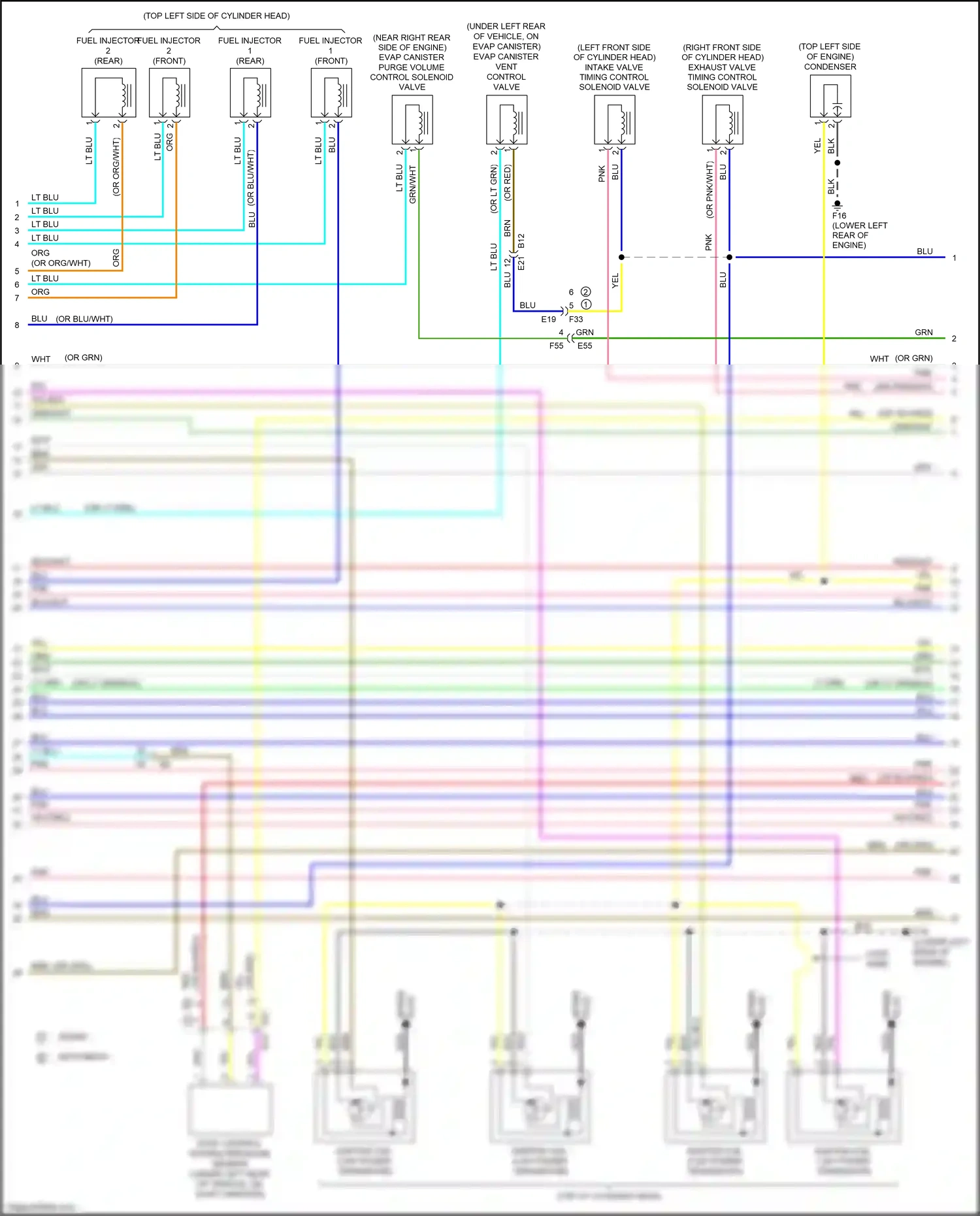 Wiring diagram loop wire for Nissan Versa II facelift (2014-2019) (1 of 1)
