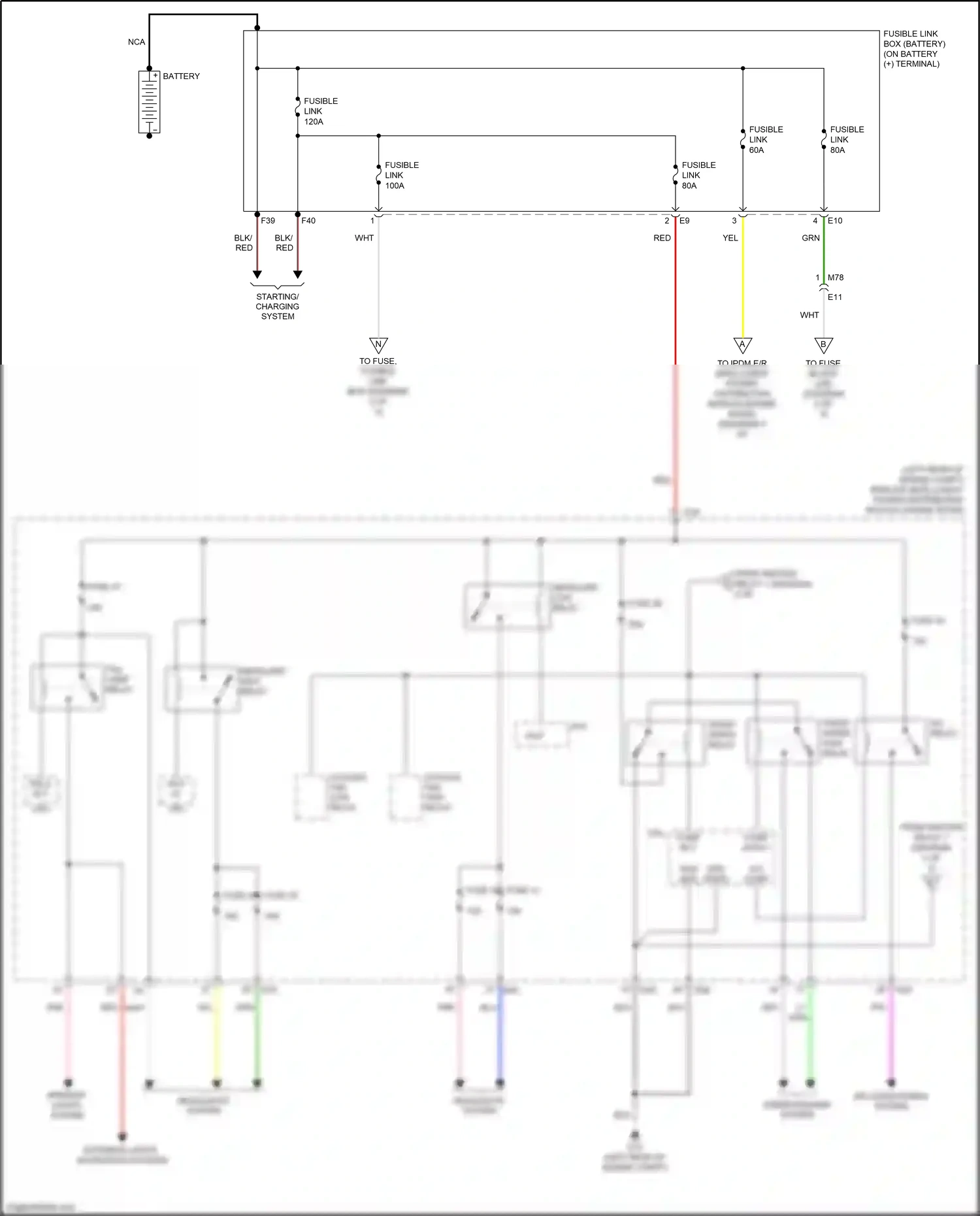 Wiring diagram nca for Nissan Versa II facelift (2014-2019) (6 of 12)