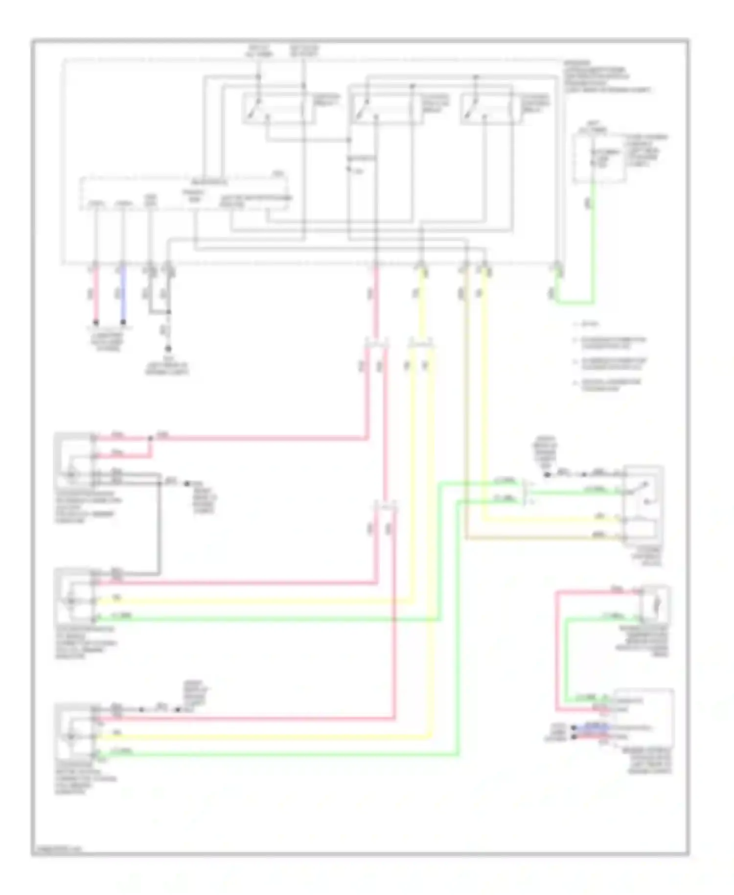 Versa Nissan II (2012-2014): Cooling fan circuit