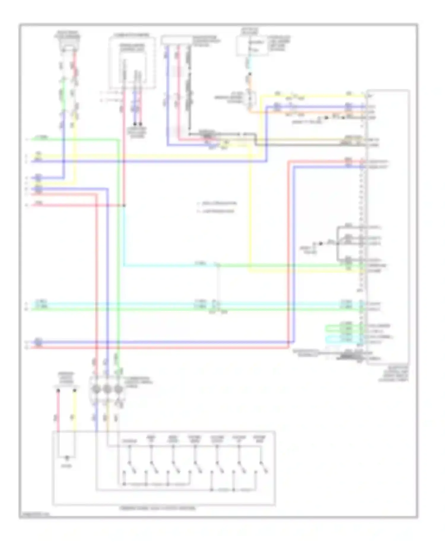 Versa Nissan II (2012-2014): Navigation circuit (2 of 2)