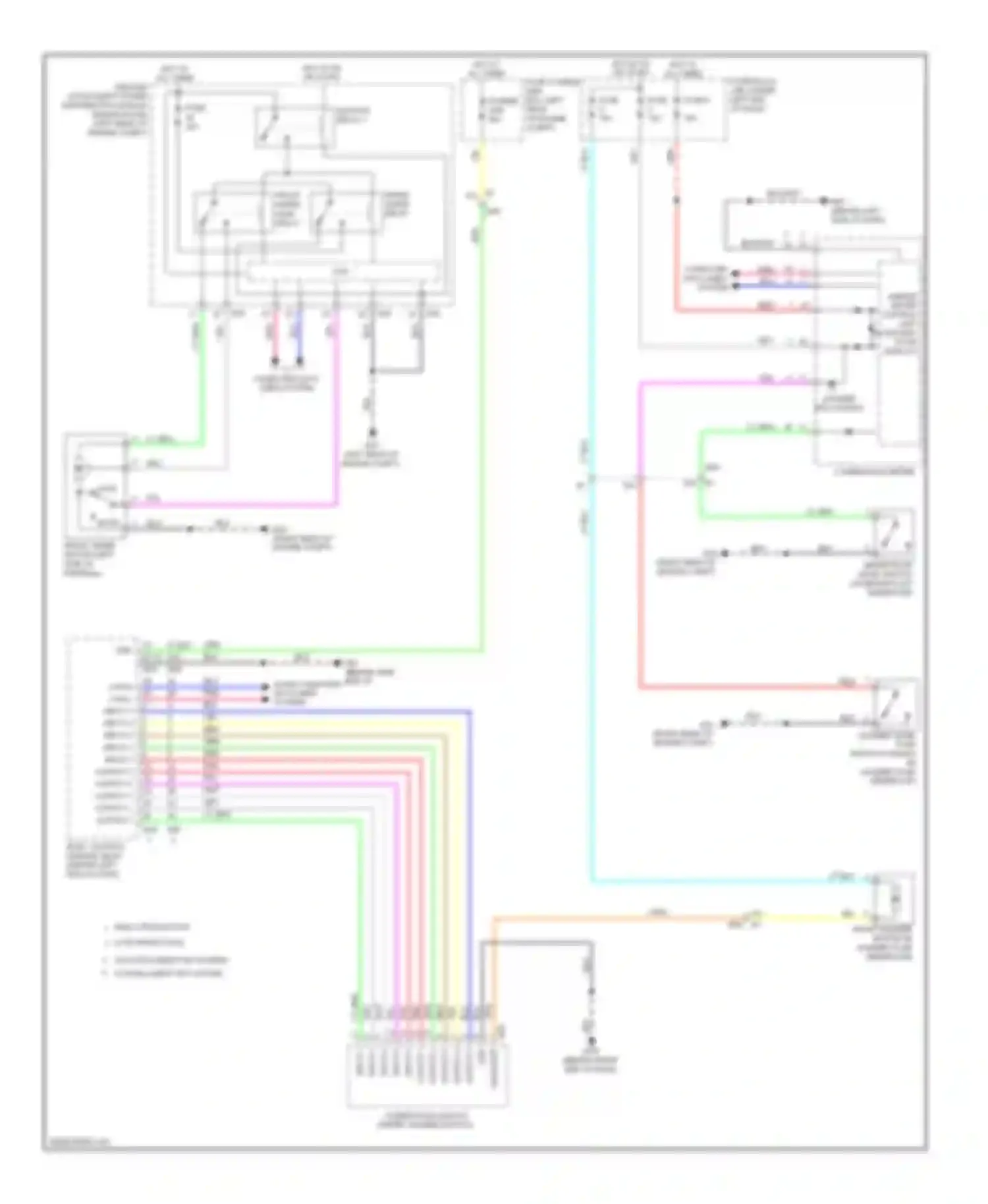 Versa Nissan II (2012-2014): Wiper/washer circuit