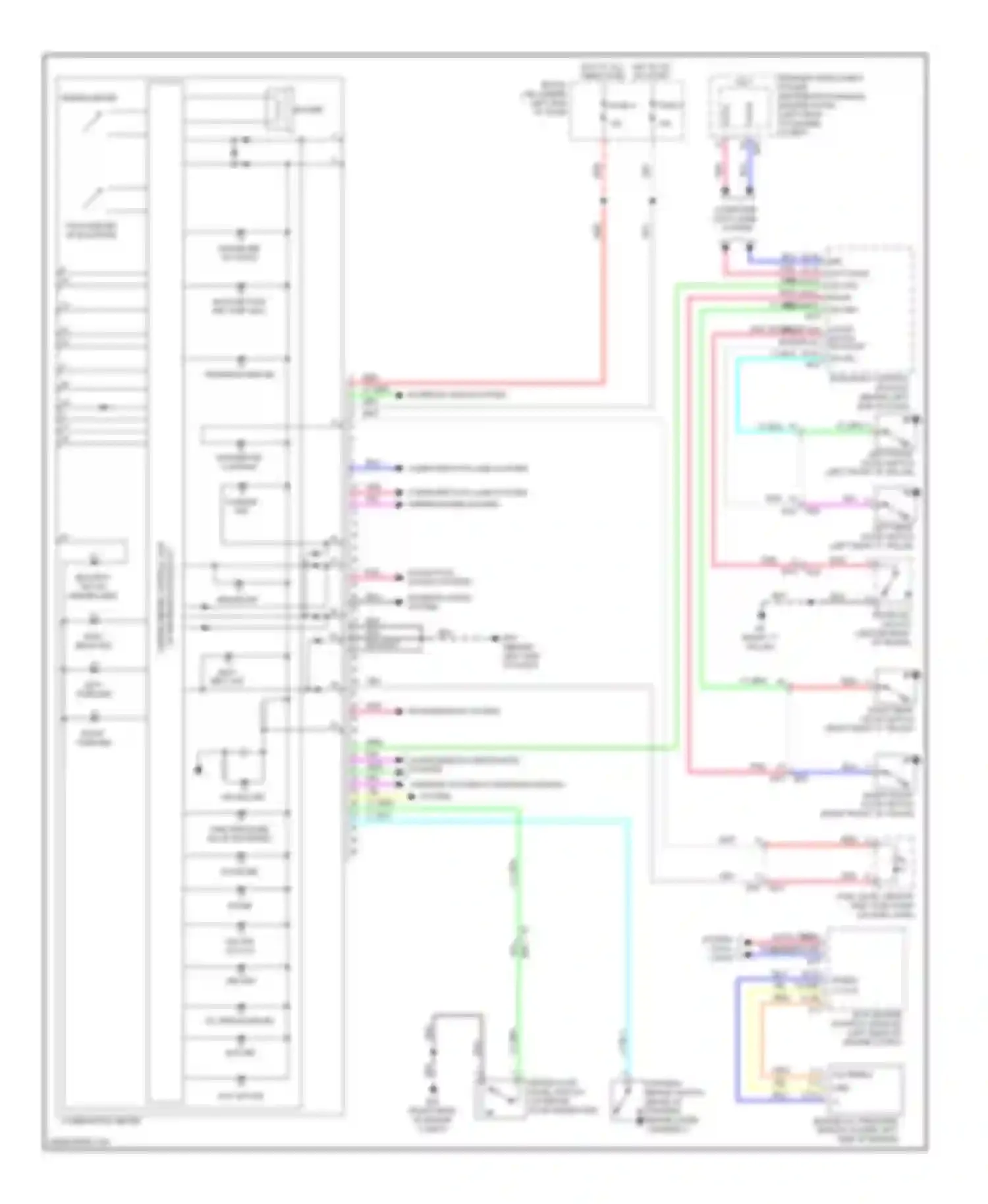 Wiring diagram 83 84 pnk computer data lines system can-l can-h for Nissan Versa II (2012-2014) (2 of 2)