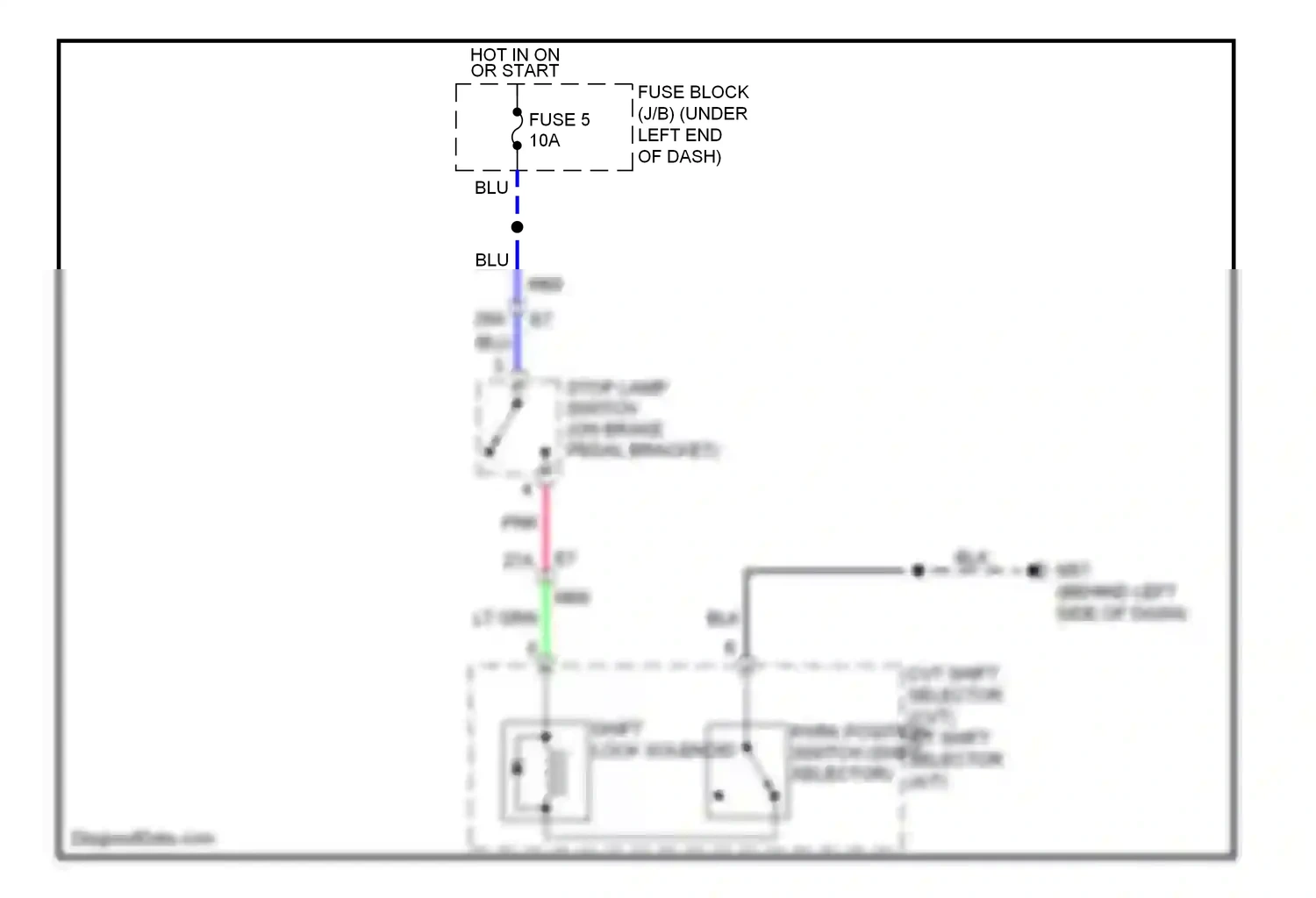 Wiring diagram blu for Nissan Versa II (2012-2014) (40 of 79)