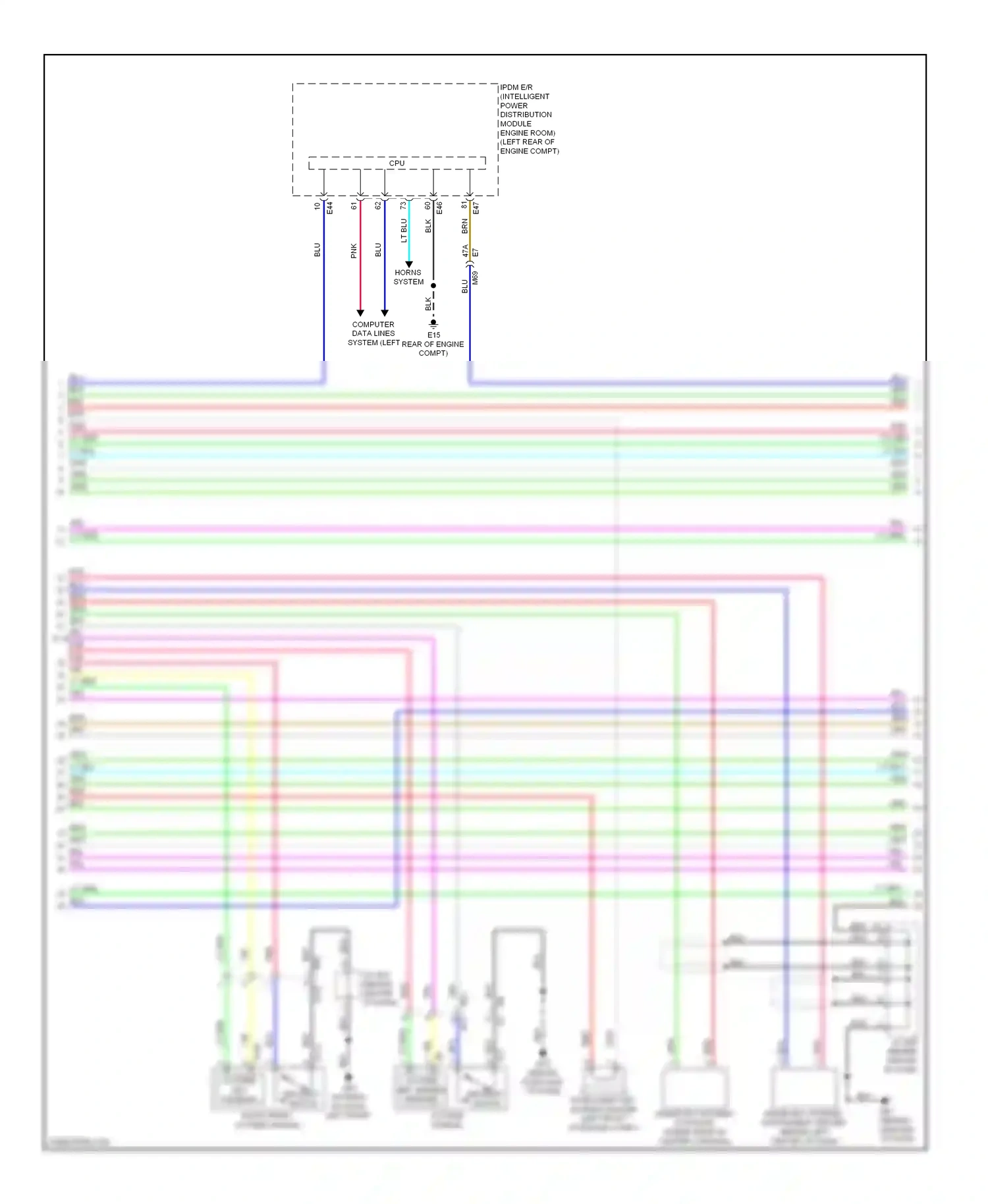 Wiring diagram blu for Nissan Versa II (2012-2014) (64 of 79)