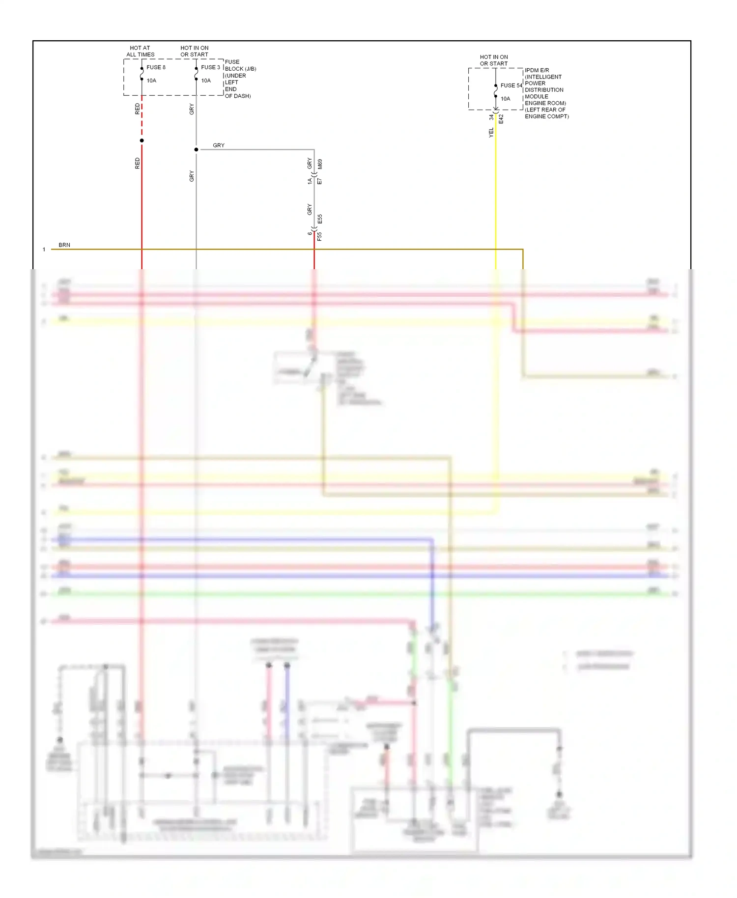 Wiring diagram brn for Nissan Versa II (2012-2014) (49 of 64)