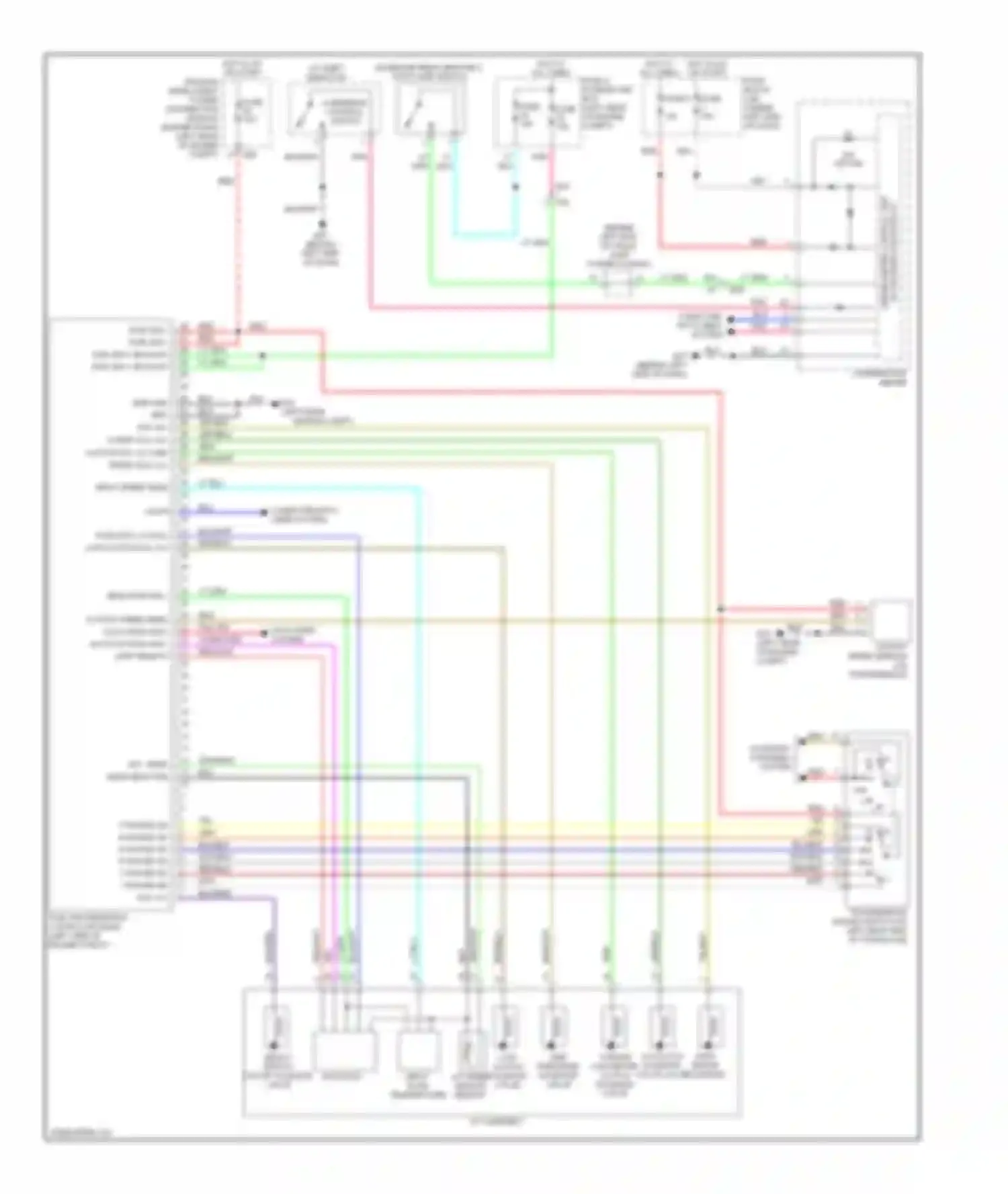 Wiring diagram computer data lines system for Nissan Versa II (2012-2014) (33 of 56)