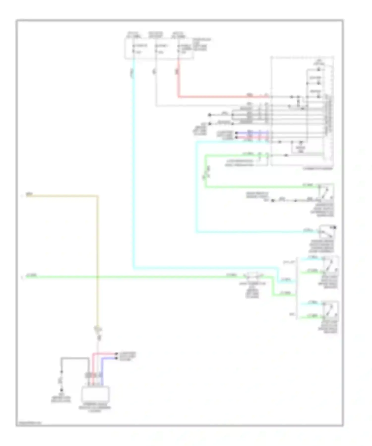 Wiring diagram computer data lines system for Nissan Versa II (2012-2014) (12 of 56)
