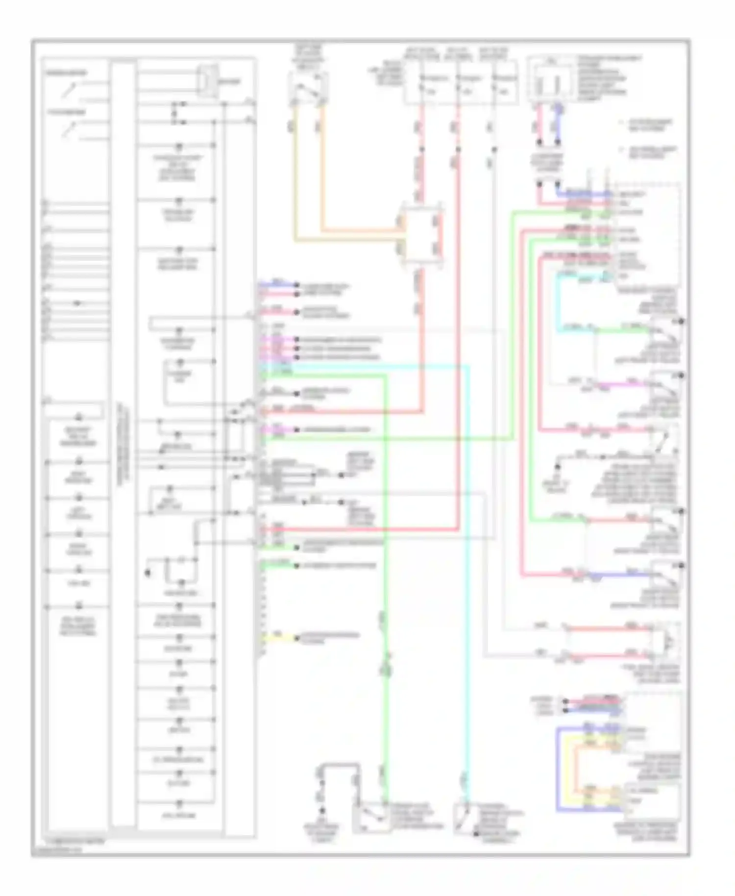 Wiring diagram computer data lines system for Nissan Versa II (2012-2014) (16 of 56)