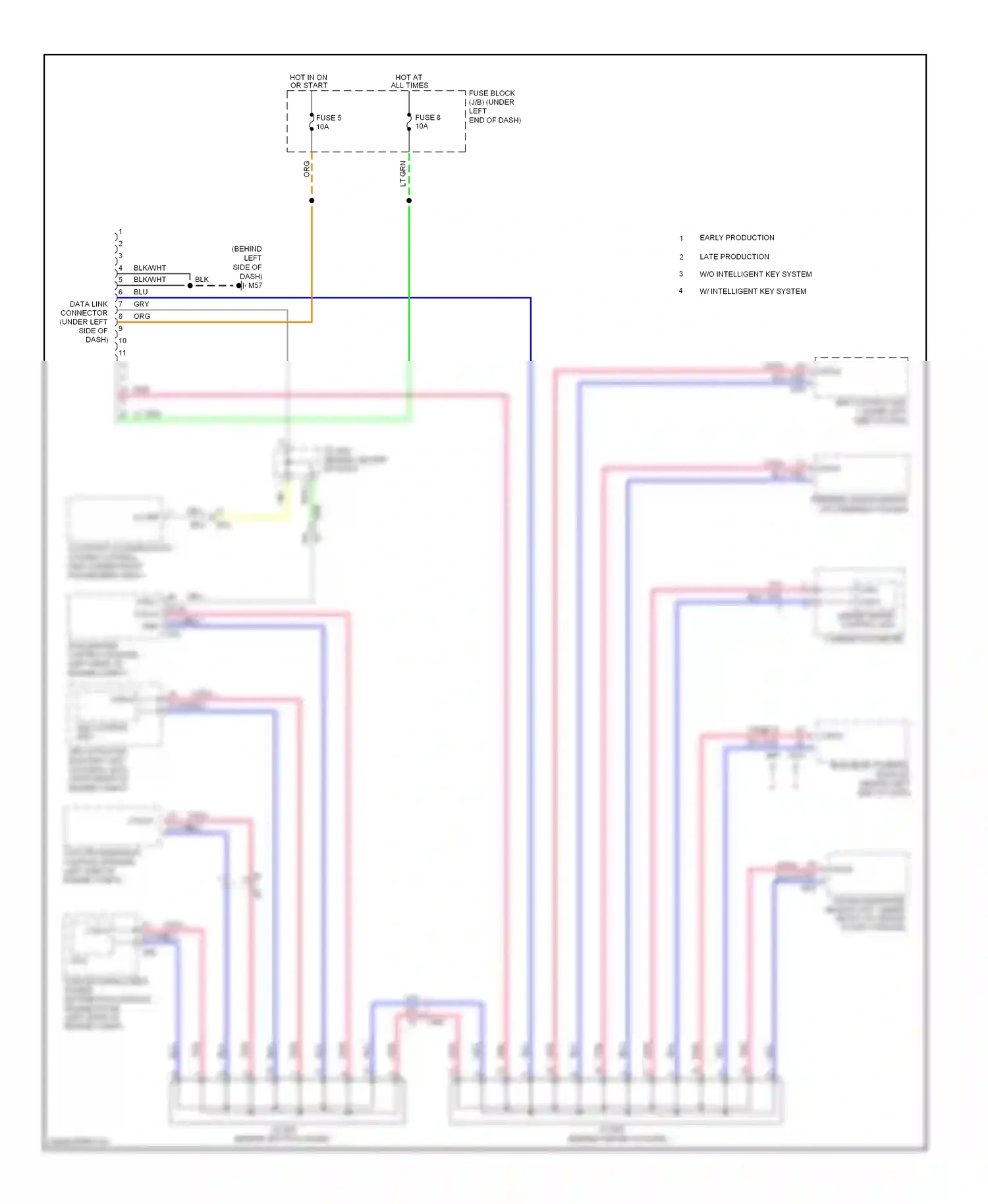 Wiring diagram gry for Nissan Versa II (2012-2014) (22 of 66)
