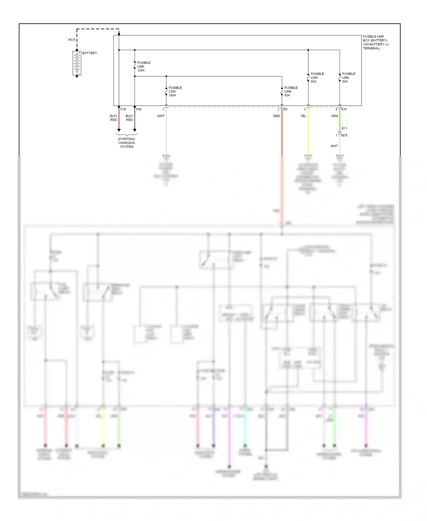 Wiring diagram horns system for Nissan Versa II (2012-2014) (4 of 7)