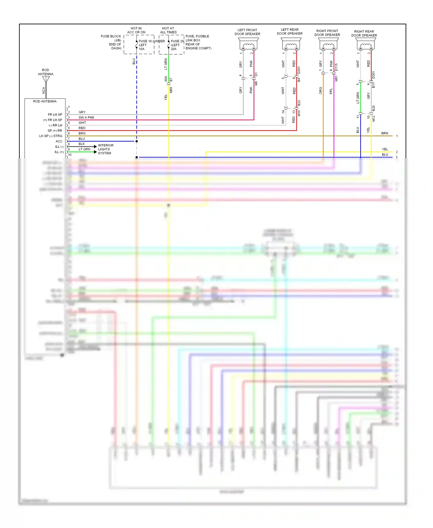 Wiring diagram l ch- for Nissan Versa II (2012-2014) (1 of 1)