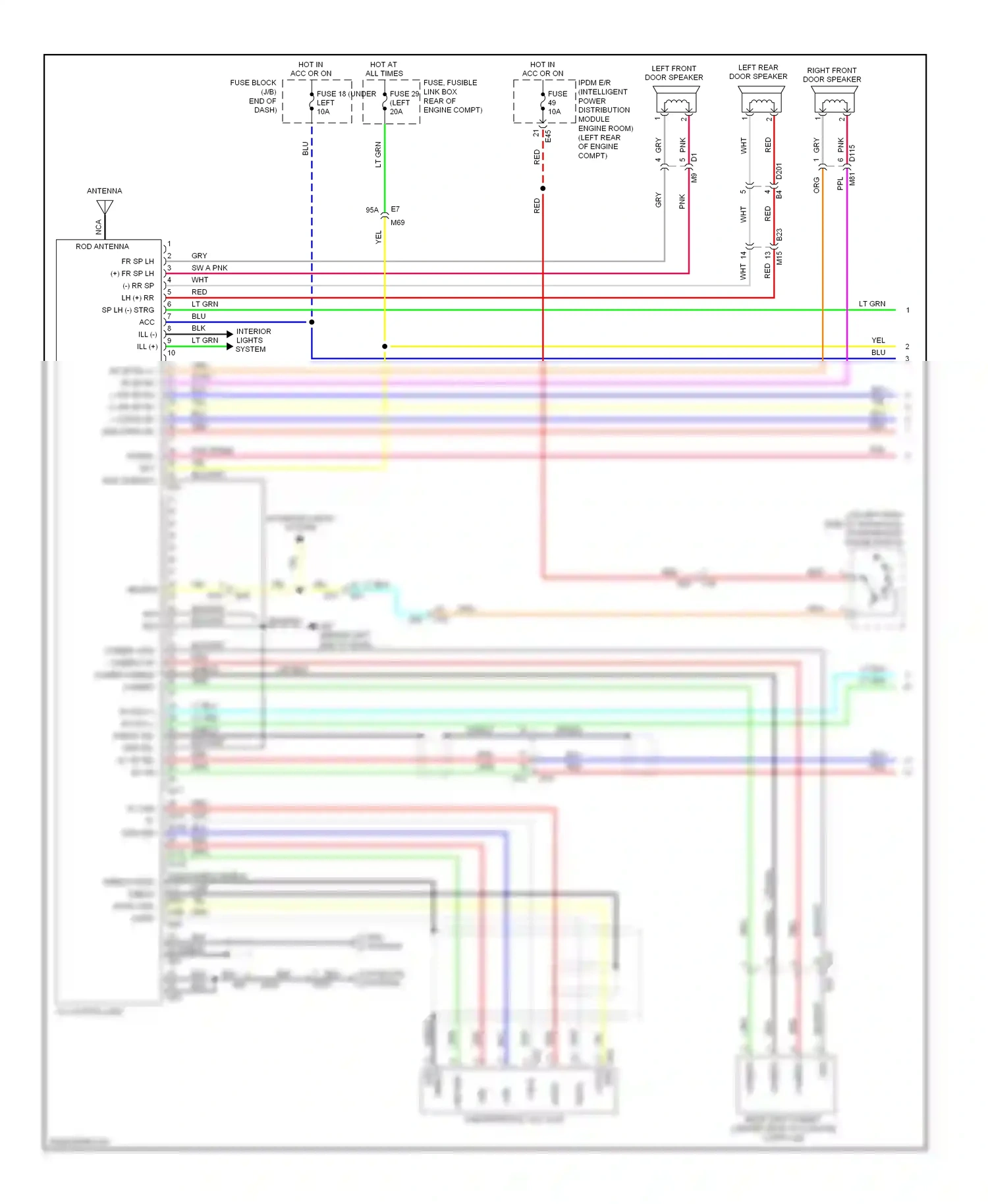 Wiring diagram lt blu for Nissan Versa II (2012-2014) (7 of 60)