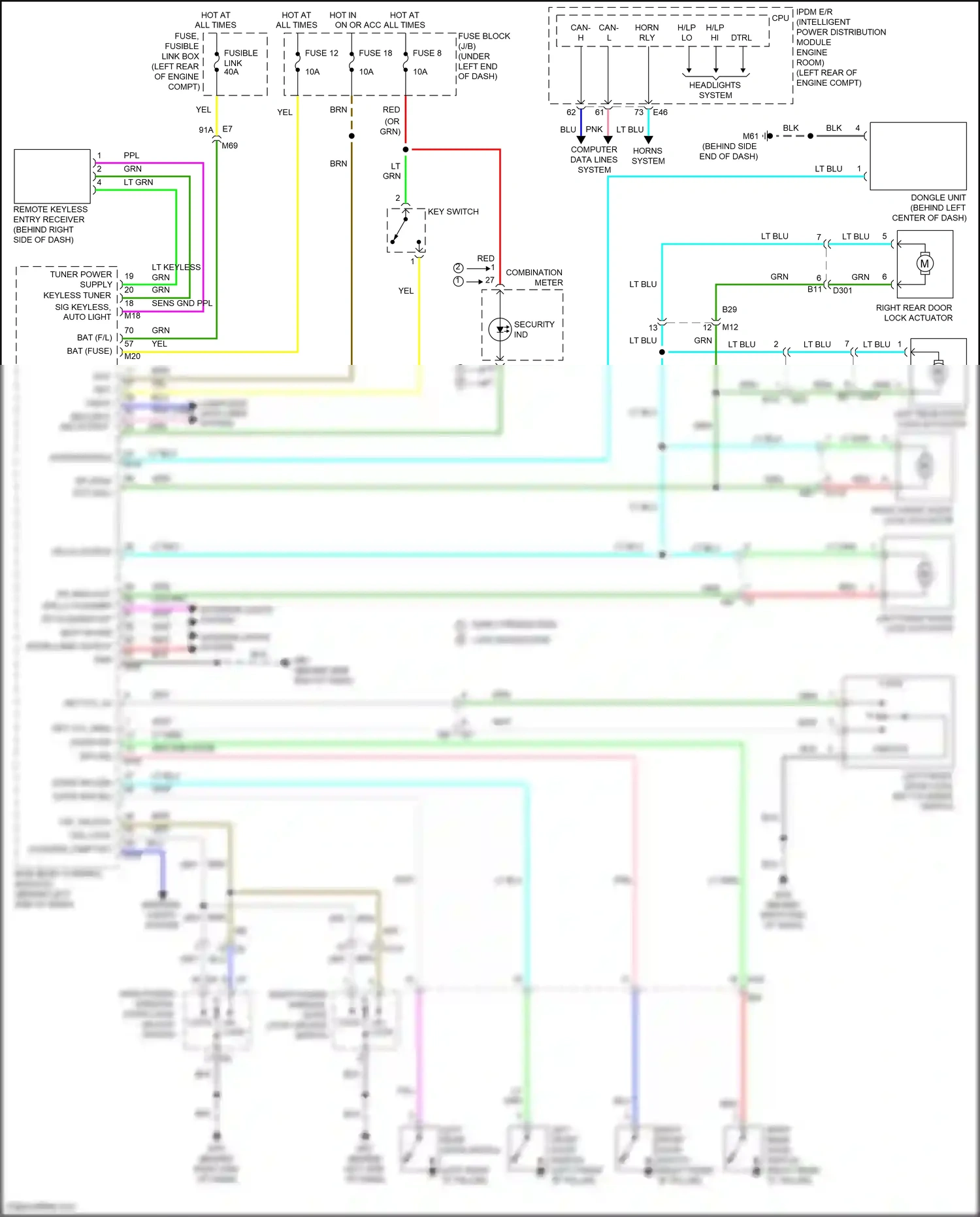 Wiring diagram lt blu for Nissan Versa II (2012-2014) (30 of 60)