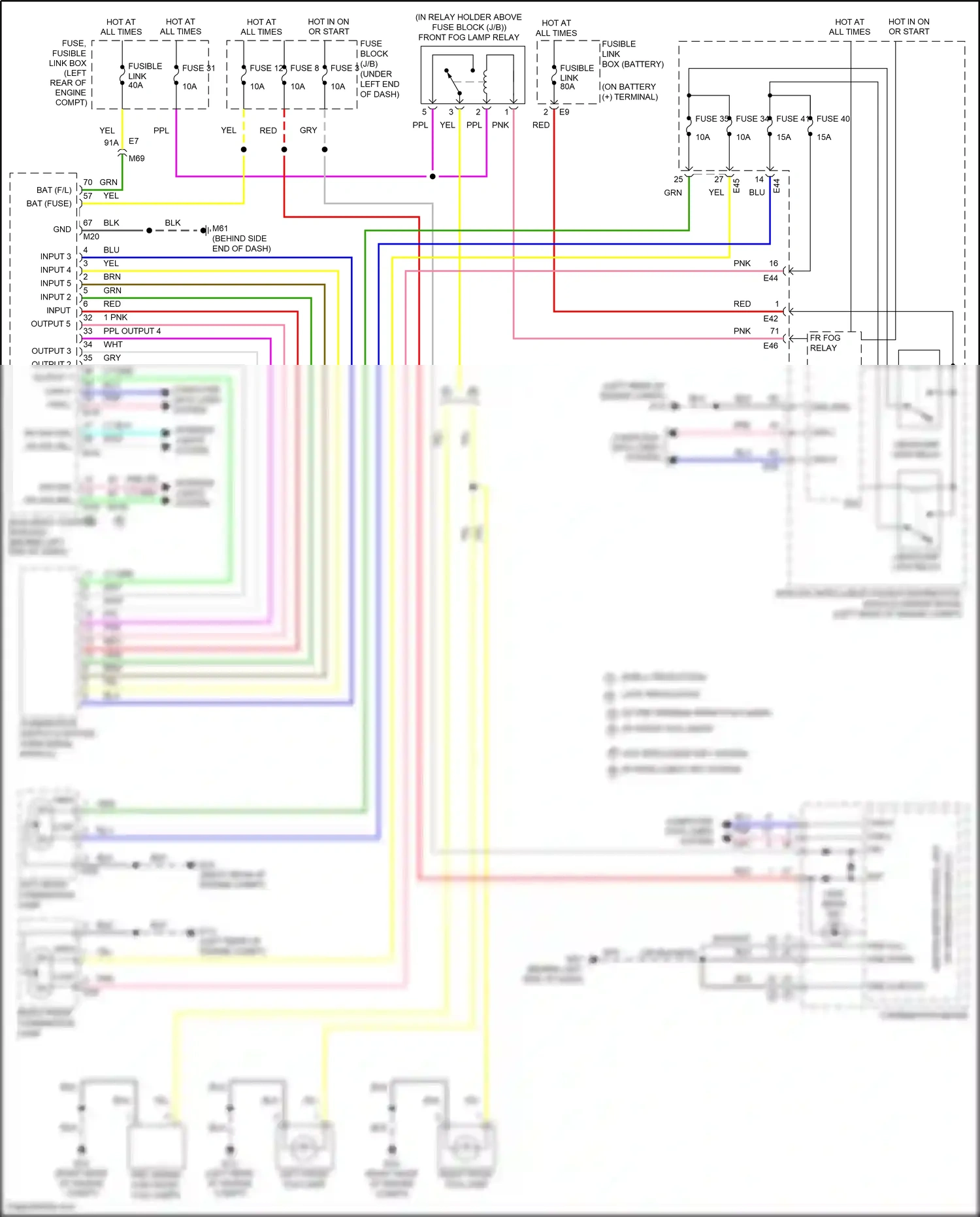 Wiring diagram pnk for Nissan Versa II (2012-2014) (5 of 71)