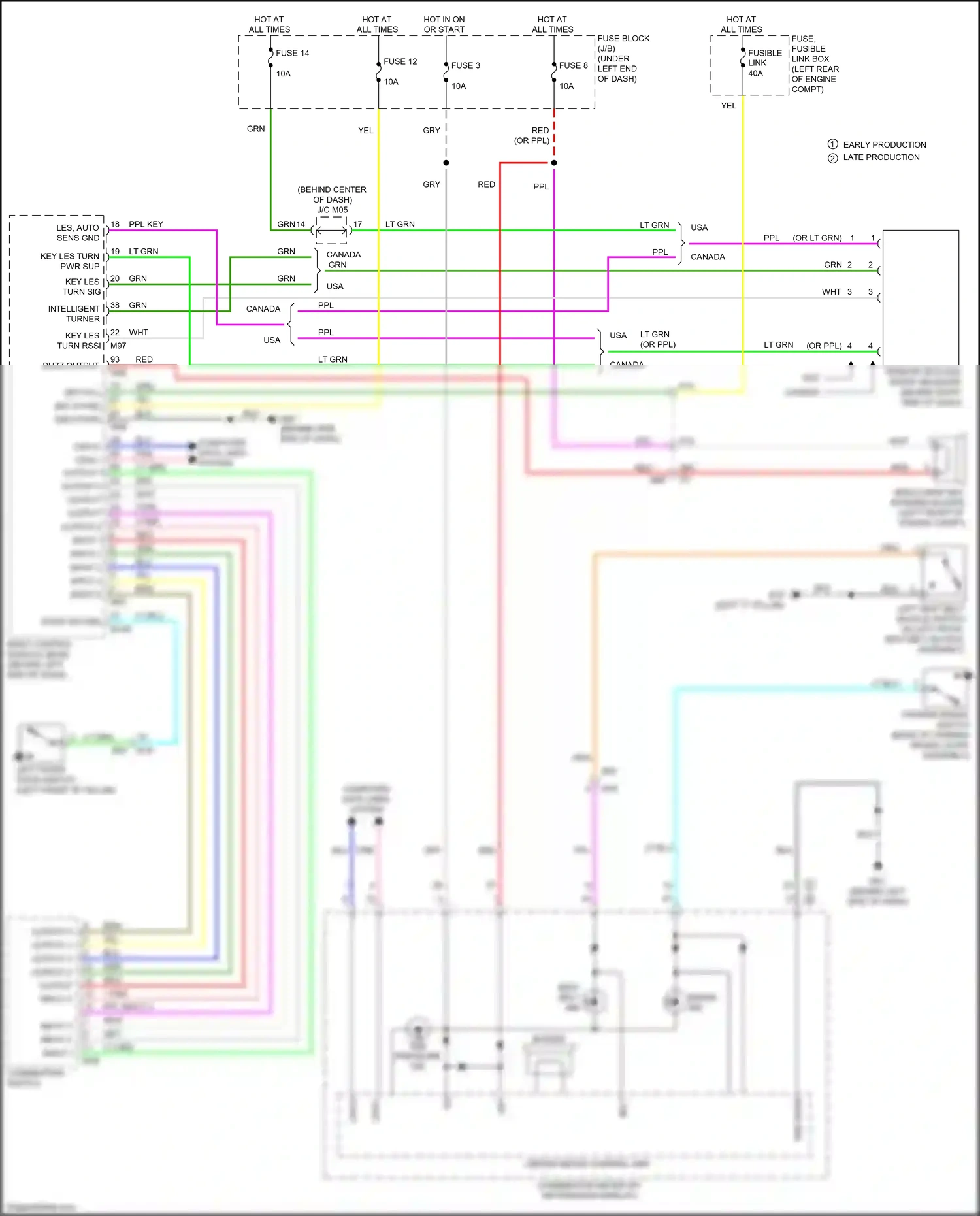 Wiring diagram ppl canada for Nissan Versa II (2012-2014) (5 of 6)