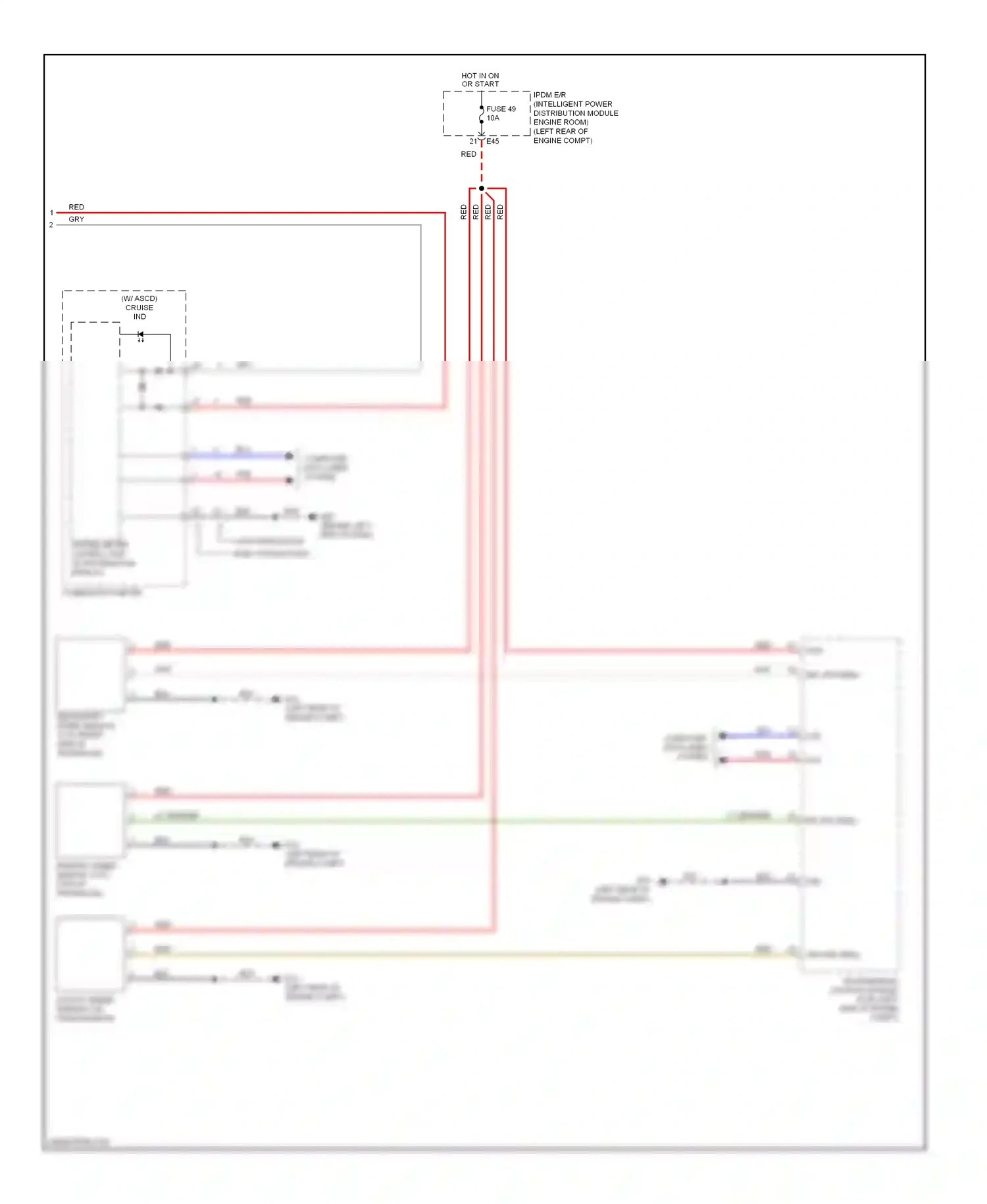 Wiring diagram red for Nissan Versa II (2012-2014) (56 of 76)