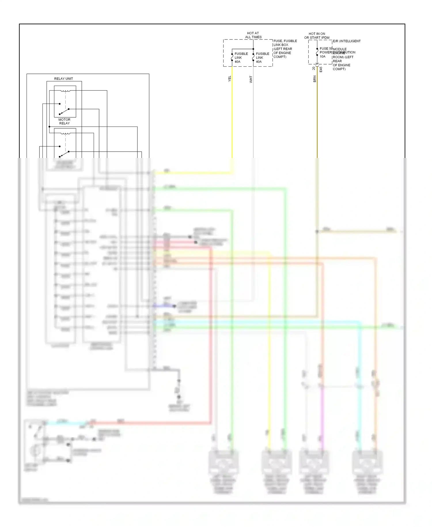 Wiring diagram rl in for Nissan Versa II (2012-2014) (1 of 1)