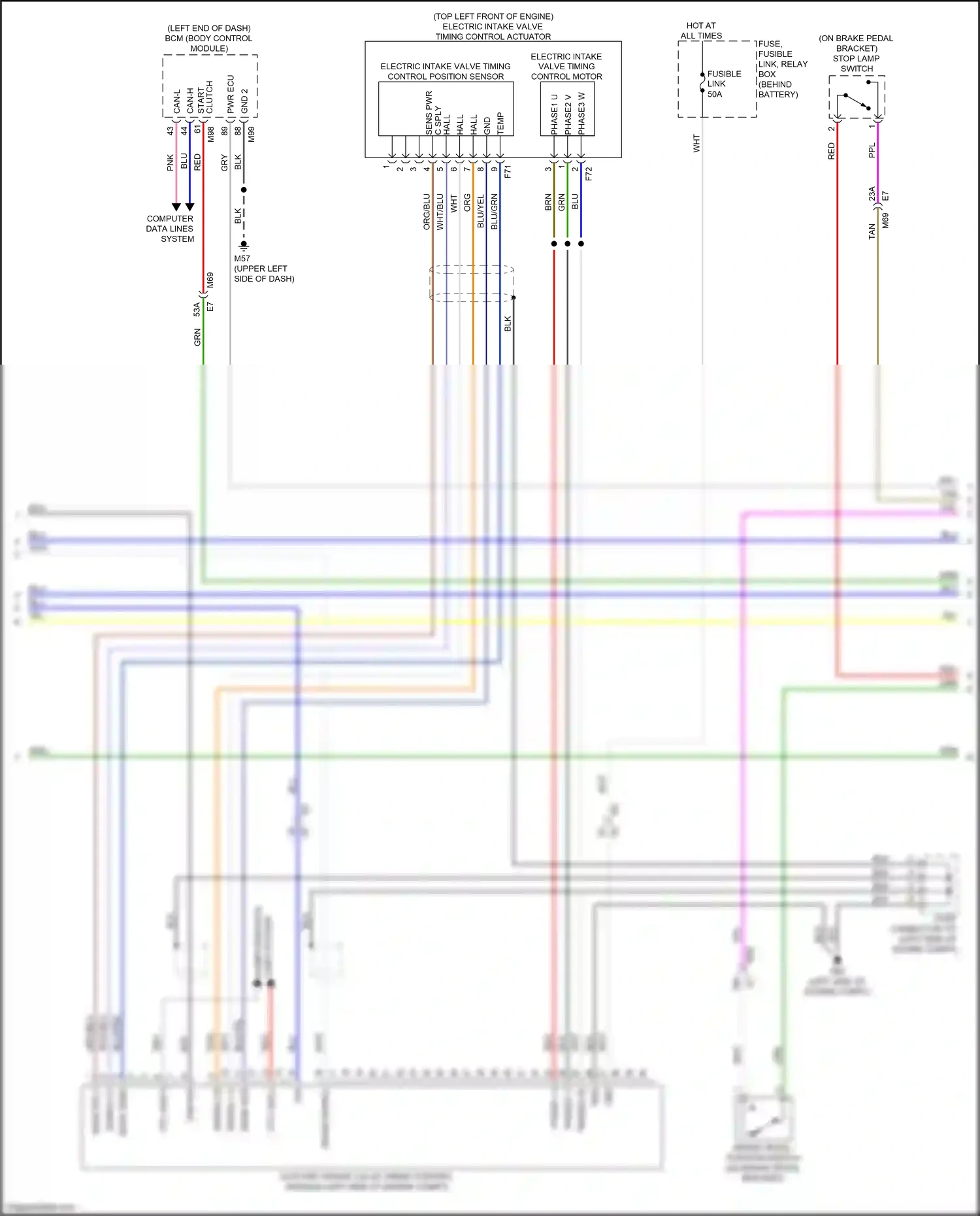 Wiring diagram blu for Nissan Versa III (2019-2022) (79 of 79)