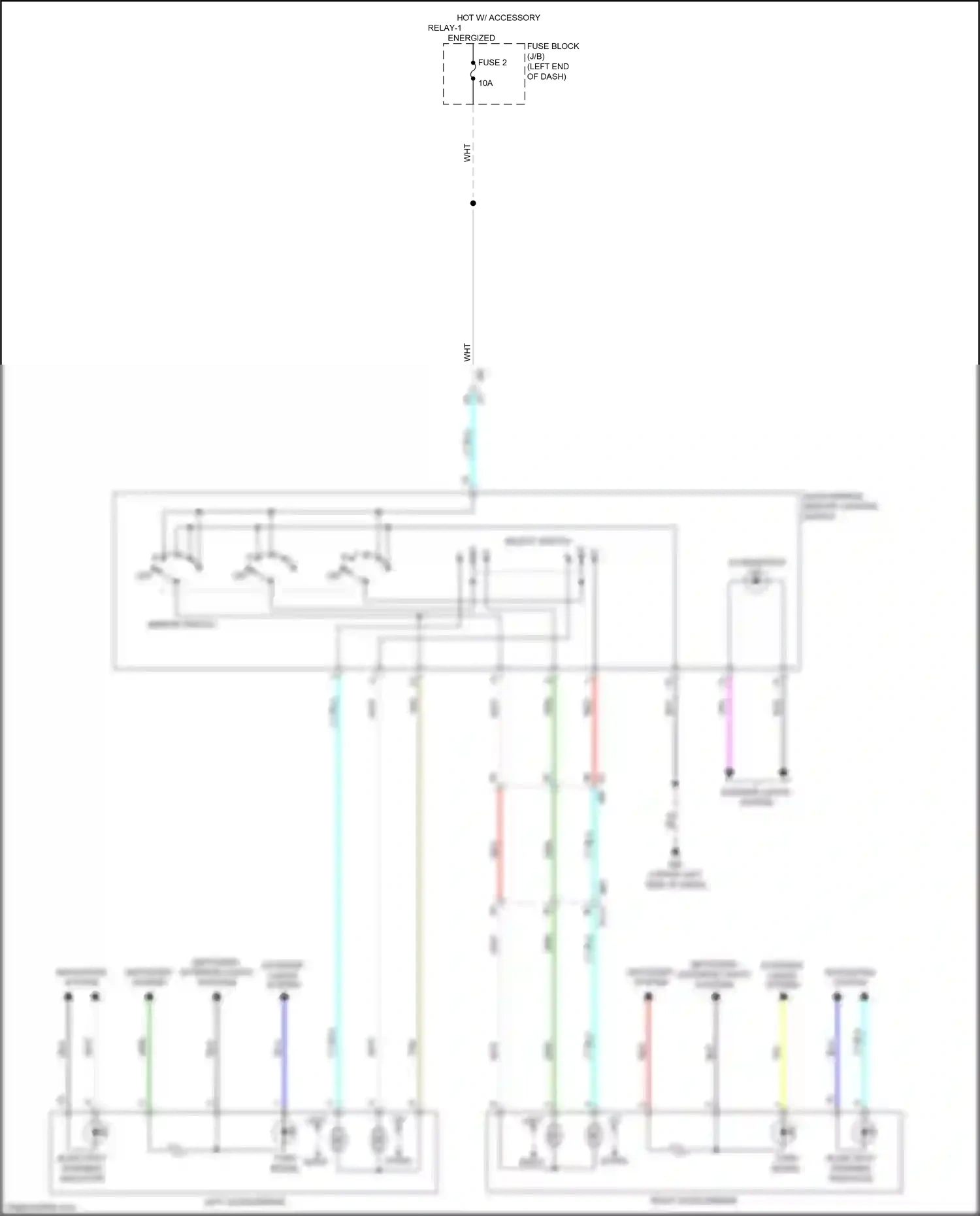 Wiring diagram blu for Nissan Versa III (2019-2022) (19 of 79)