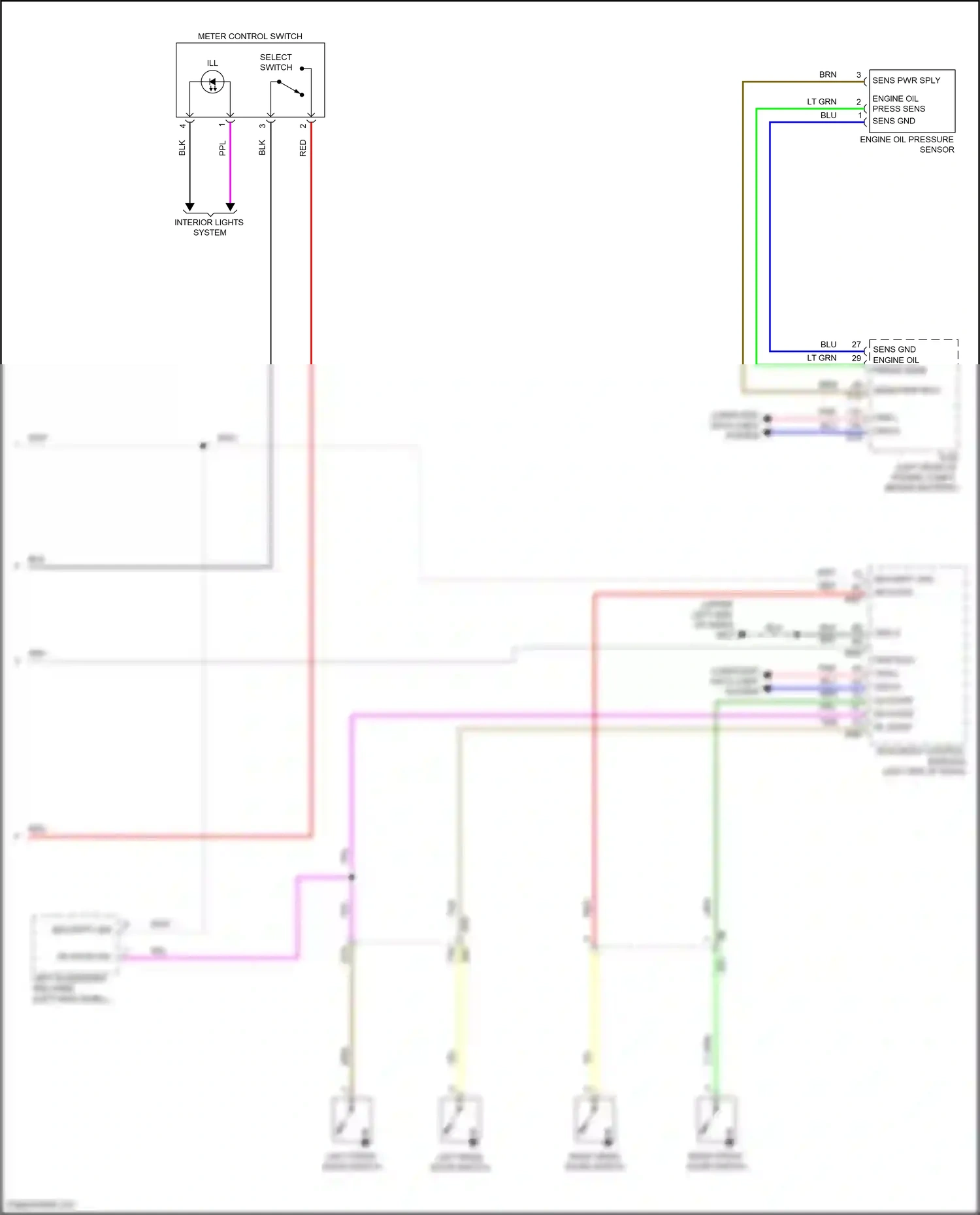 Wiring diagram blu for Nissan Versa III (2019-2022) (38 of 79)
