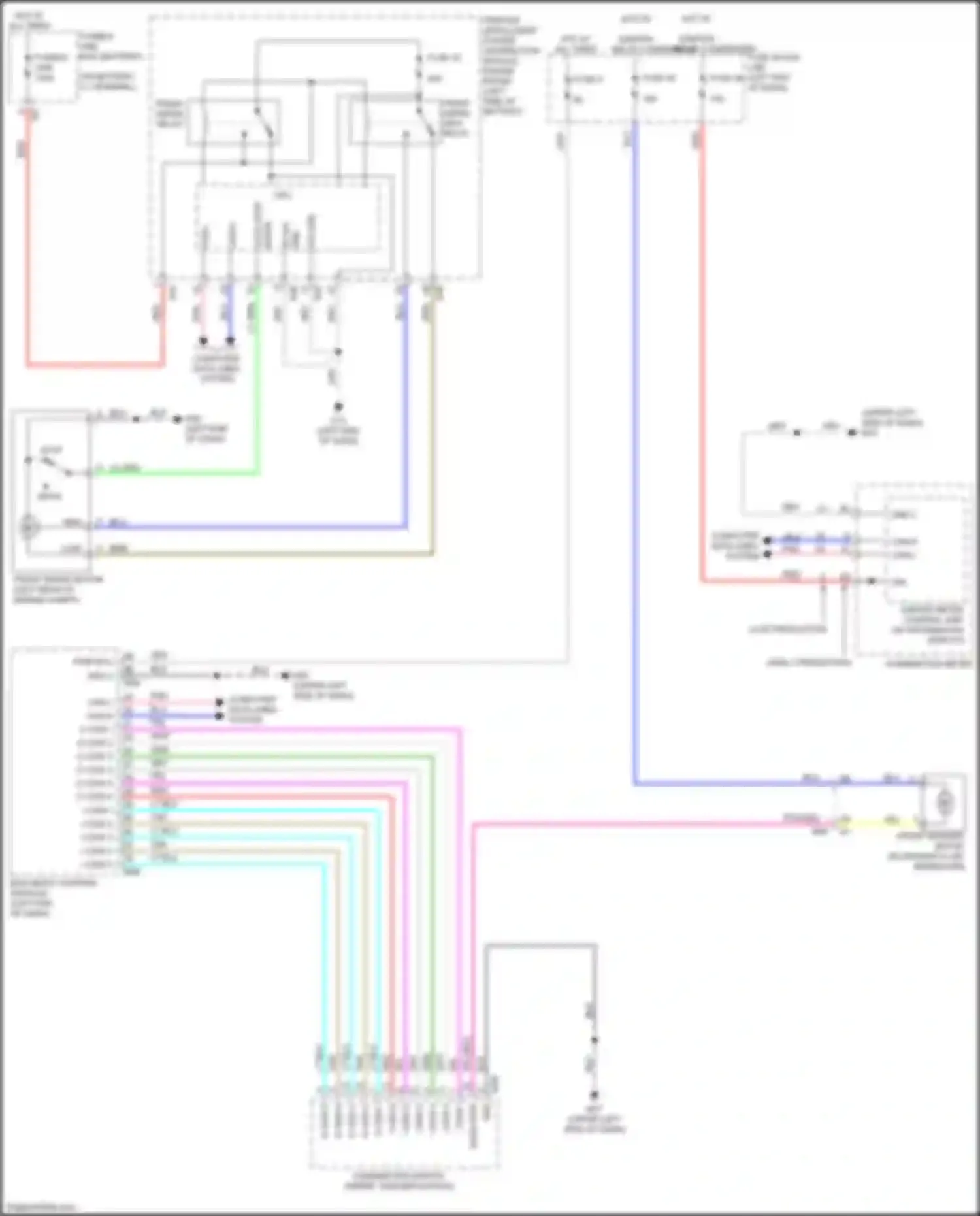 Wiring diagram computer data lines system for Nissan Versa III (2019-2022) (20 of 61)