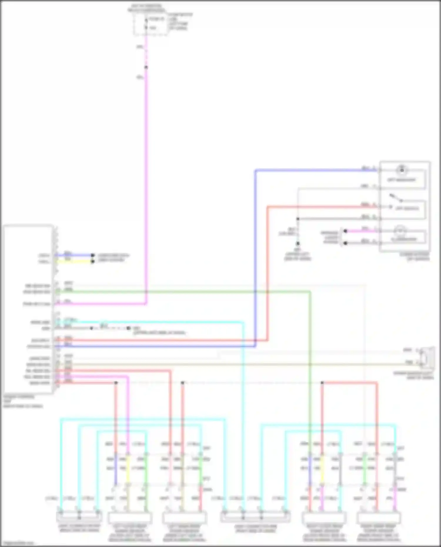 Wiring diagram computer data lines system for Nissan Versa III (2019-2022) (19 of 61)