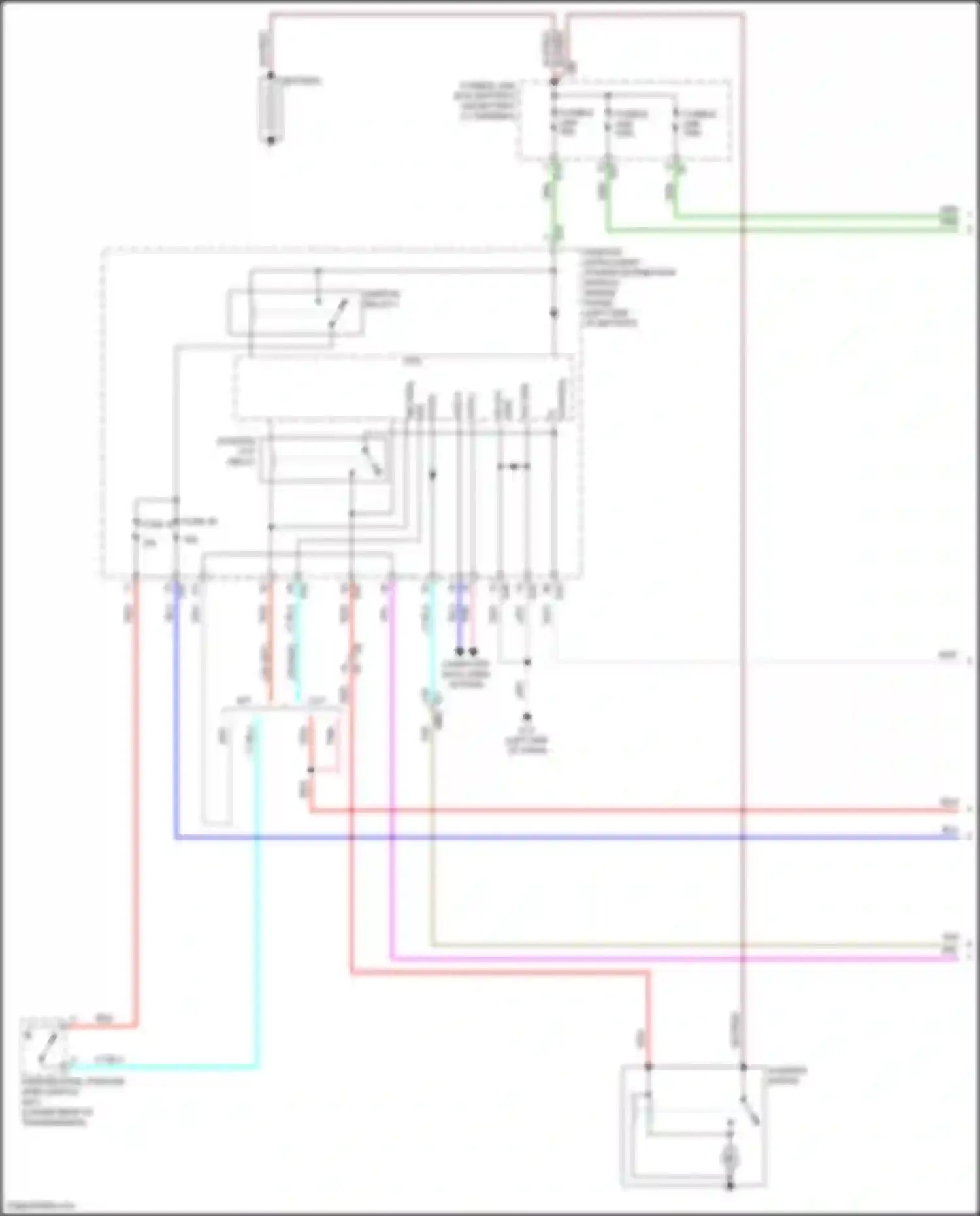 Wiring diagram computer data lines system for Nissan Versa III (2019-2022) (6 of 61)