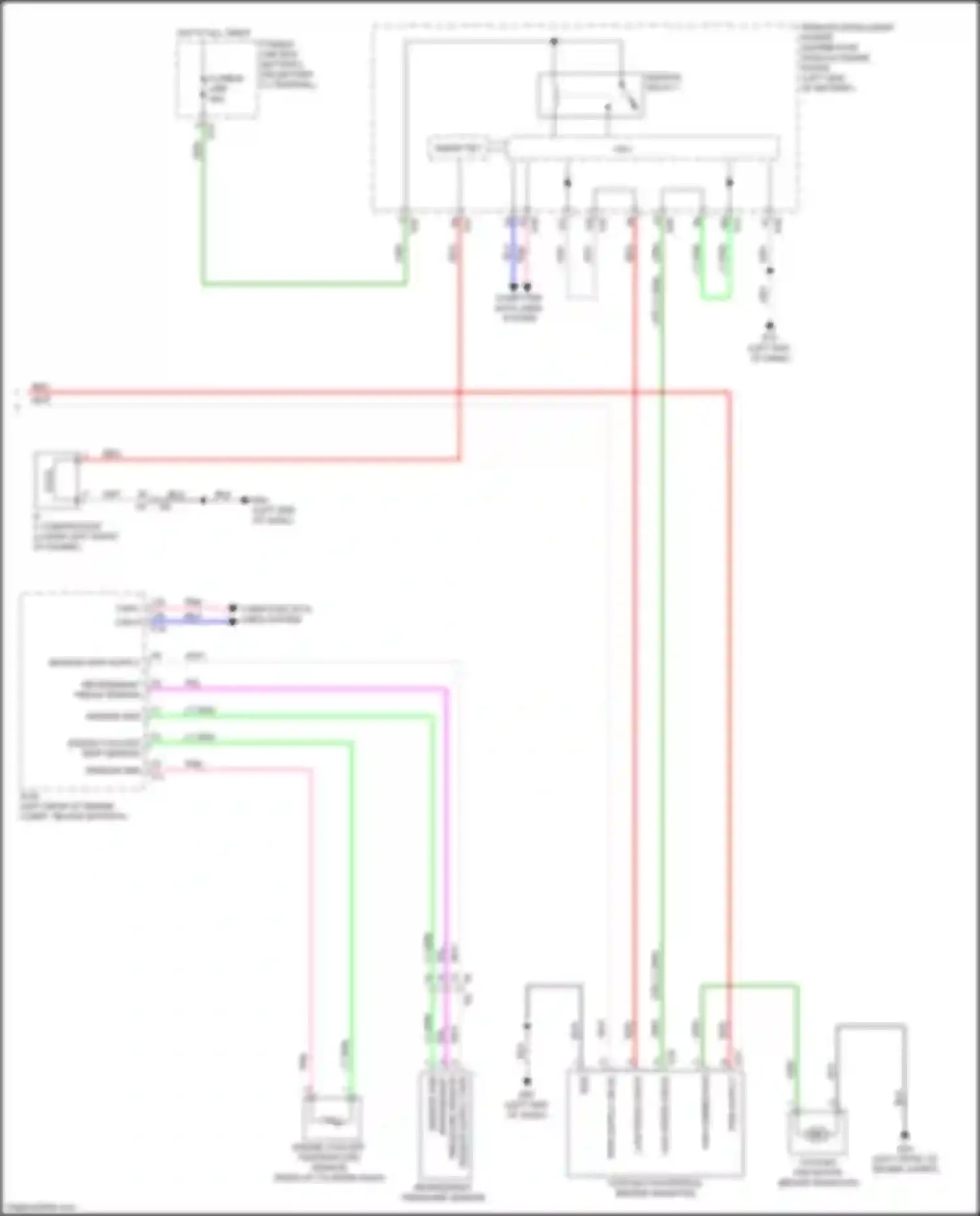 Wiring diagram computer data lines system for Nissan Versa III (2019-2022) (12 of 61)