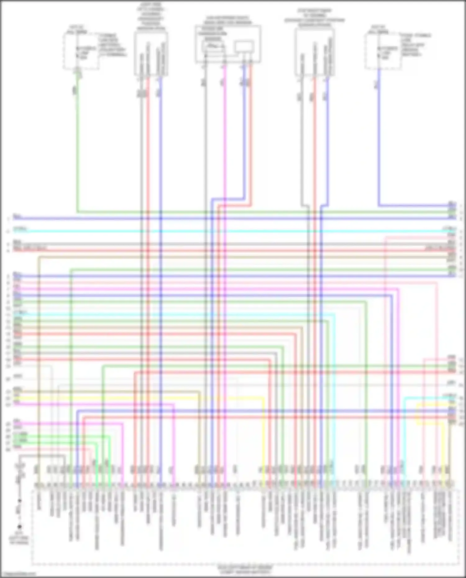 Wiring diagram engine coolant temp sens for Nissan Versa III (2019-2022) (1 of 1)
