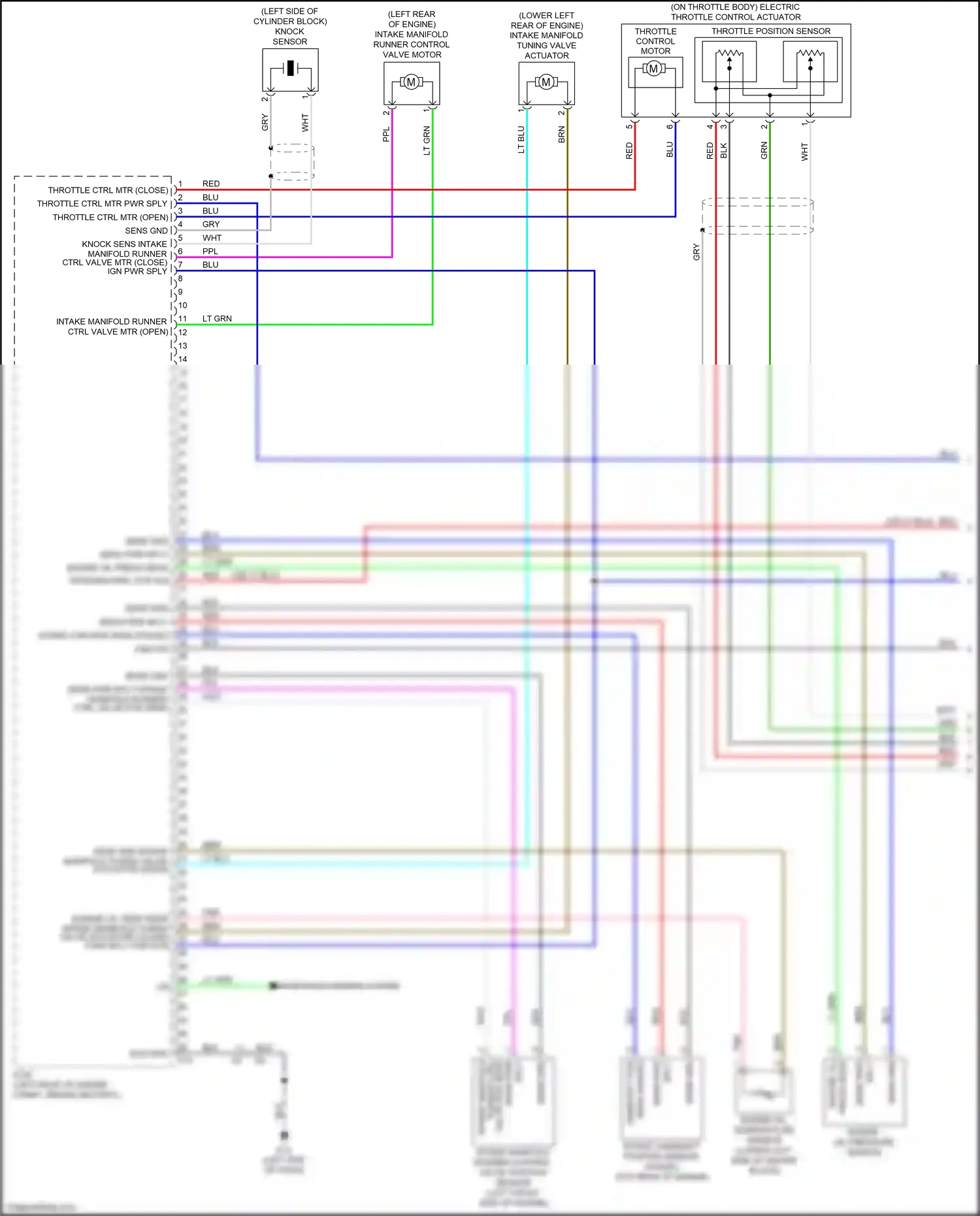 Wiring diagram runner ctrl for Nissan Versa III (2019-2022) (1 of 1)