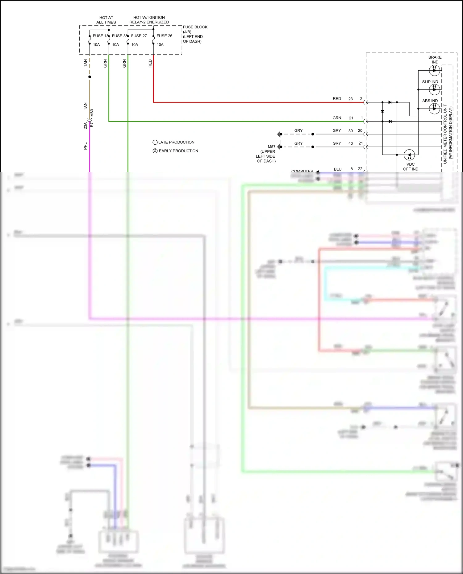 Wiring diagram vacuum sensor for Nissan Versa III (2019-2022) (1 of 1)