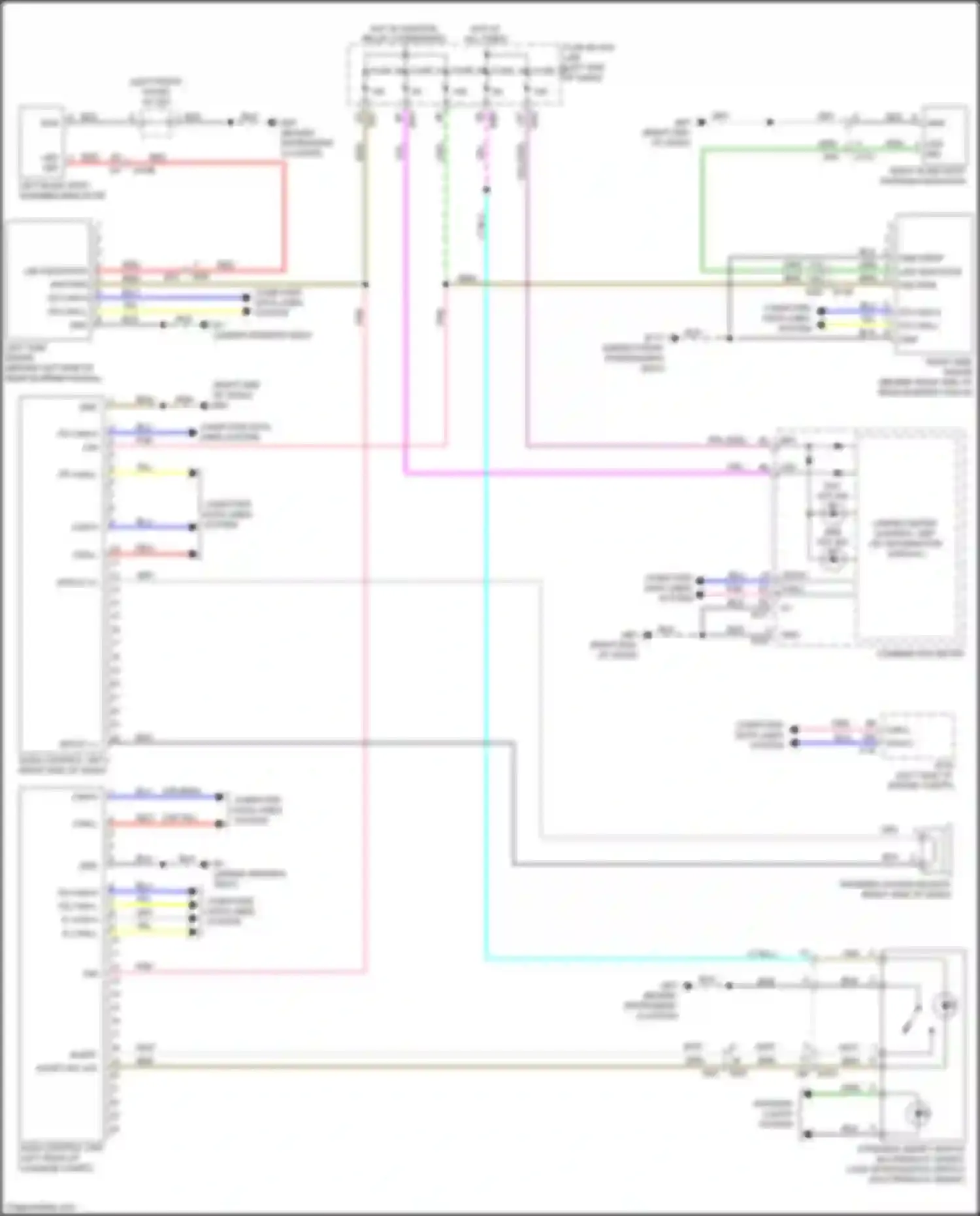 Wiring diagram can-h for Nissan X-Trail III facelift (2017-2024) (32 of 69)