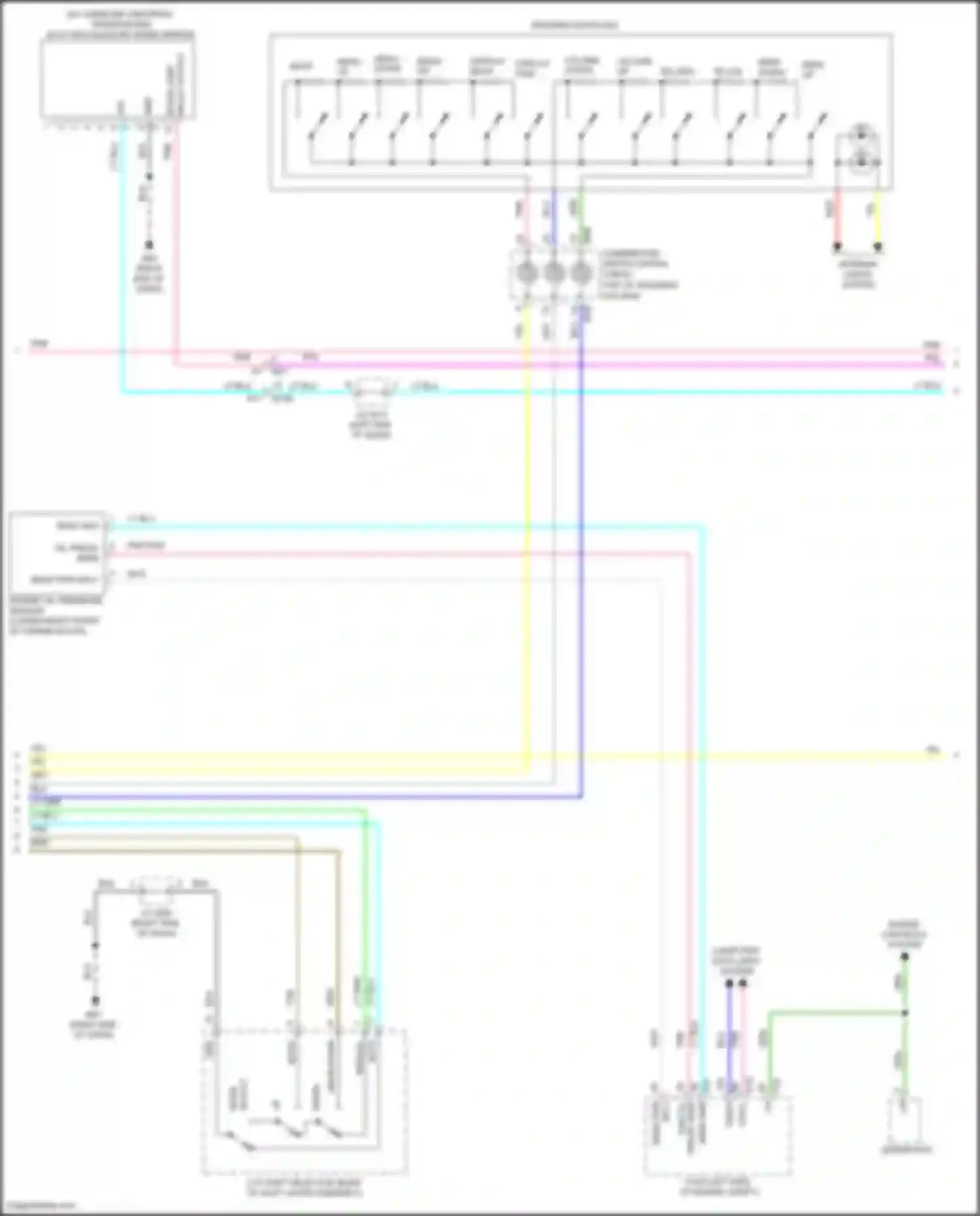 Wiring diagram computer data lines system for Nissan X-Trail III facelift (2017-2024) (56 of 72)